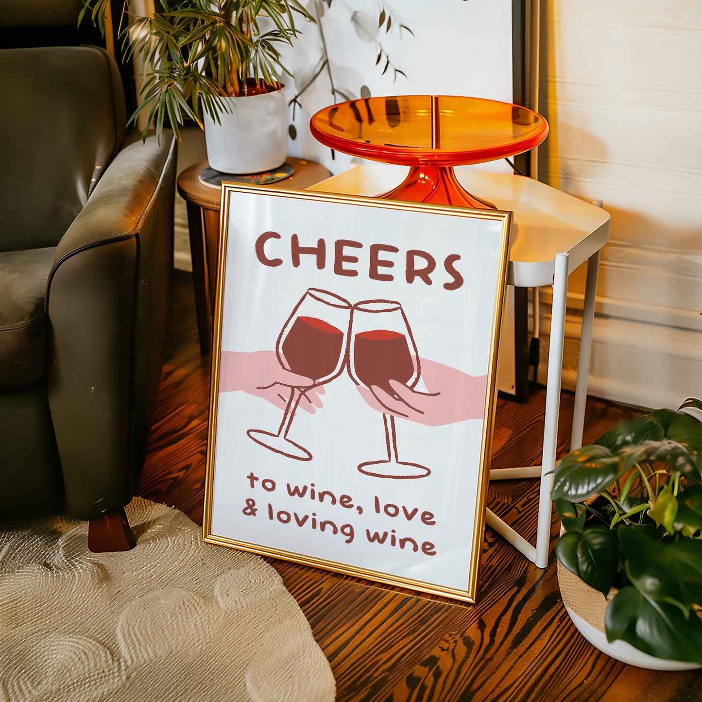 Wine Glasses Dance Their Evening Song