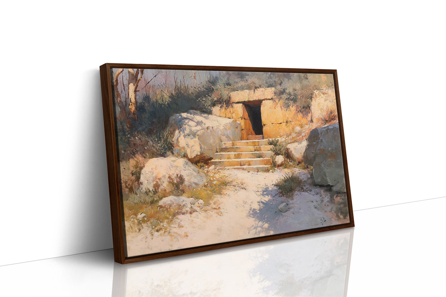 Ancient Threshold Beckons at Dawn