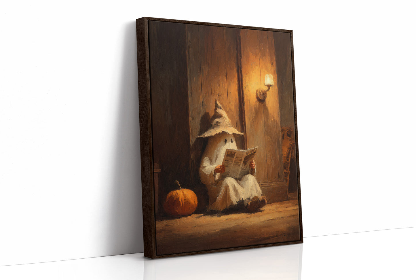 Ghostly Reader Awaits Halloween News