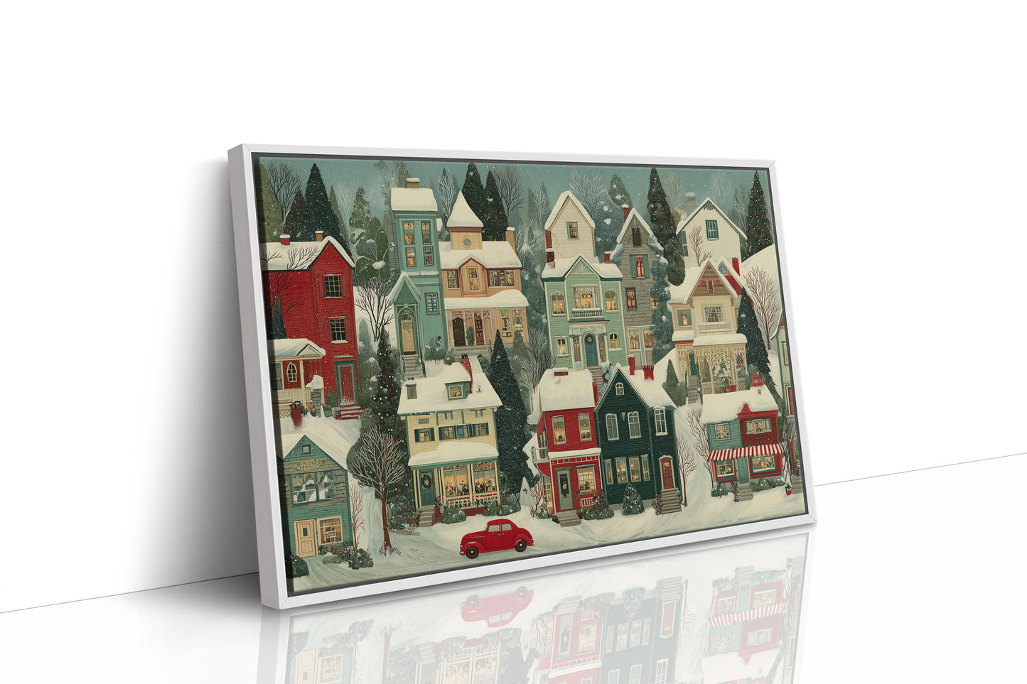 Snow Falls On Storybook Lane