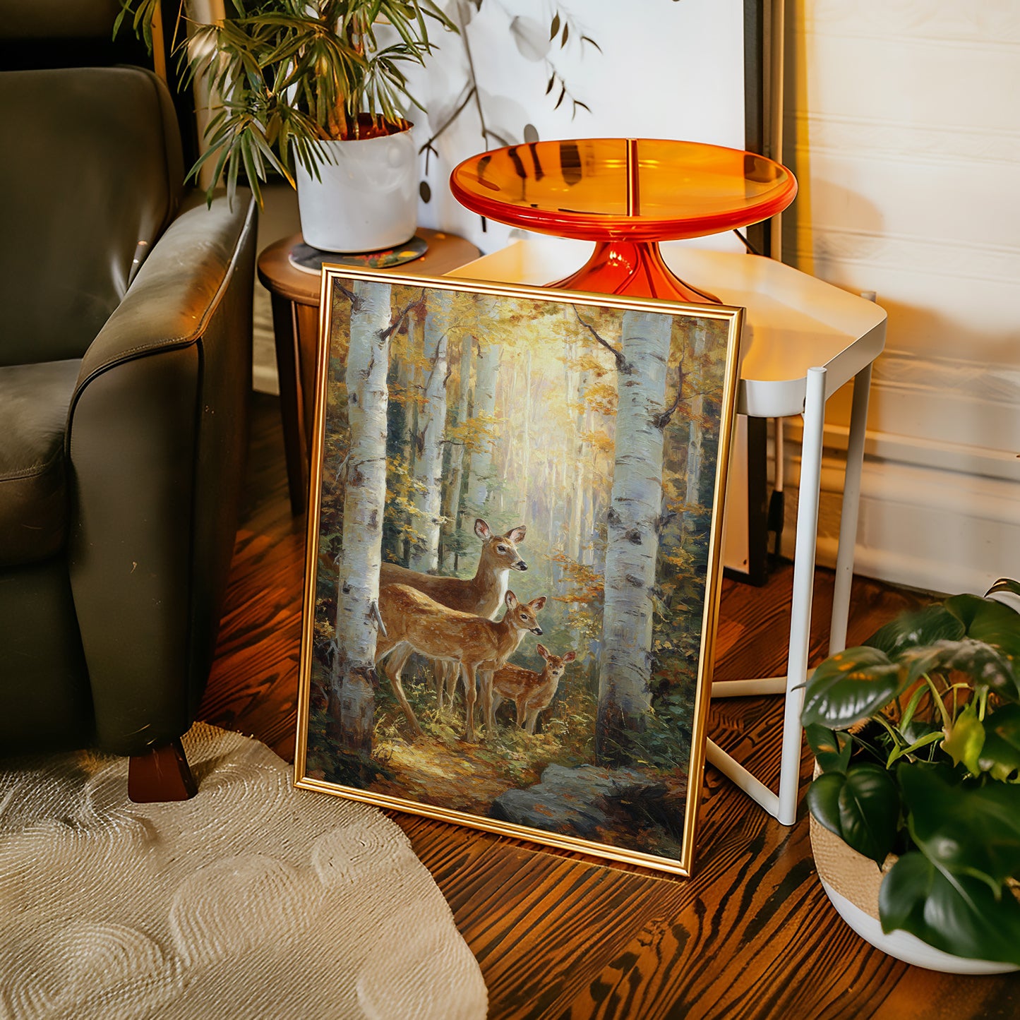 Sunlit Aspen Path Guides Family Home