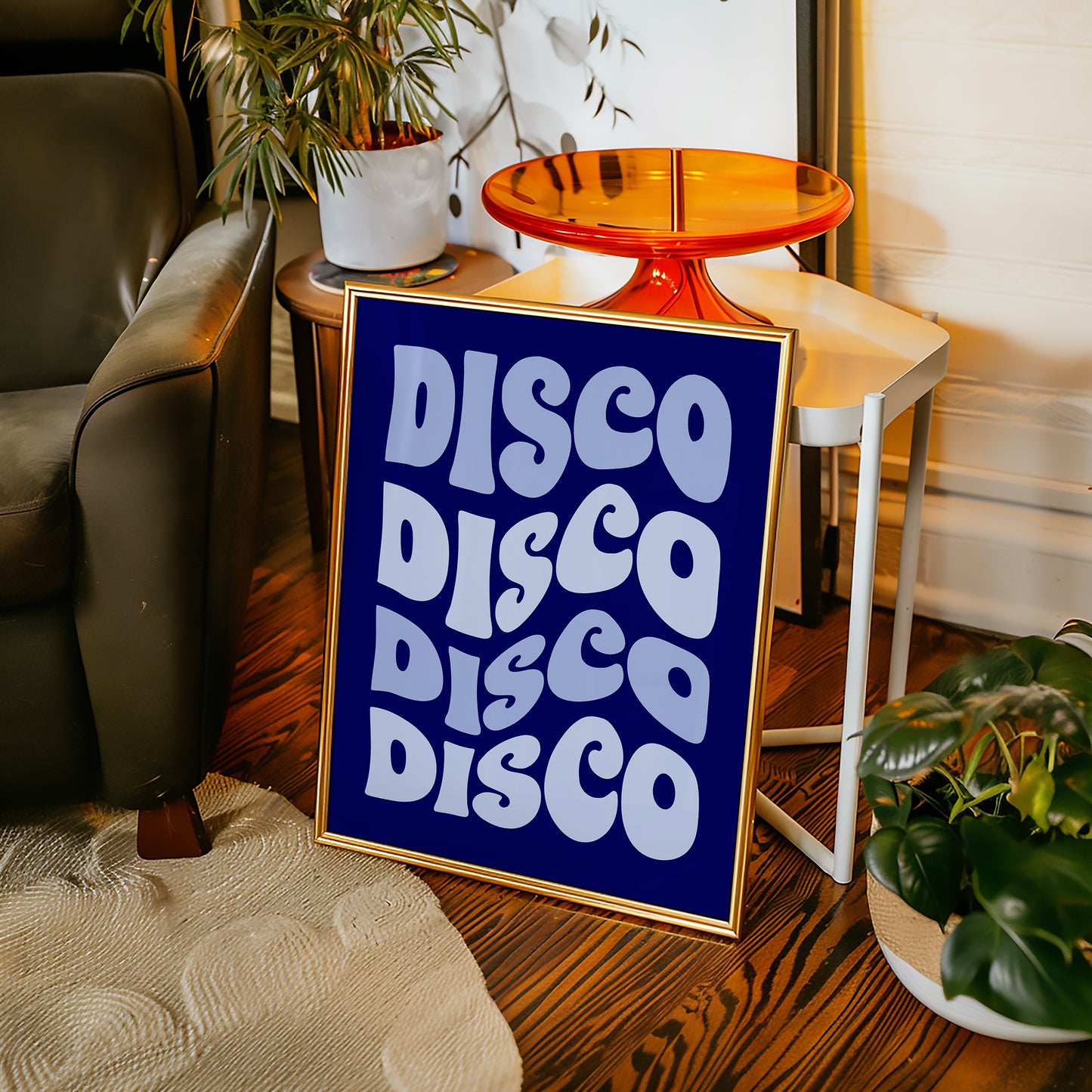 Midnight Grooves Dance Electric Blue