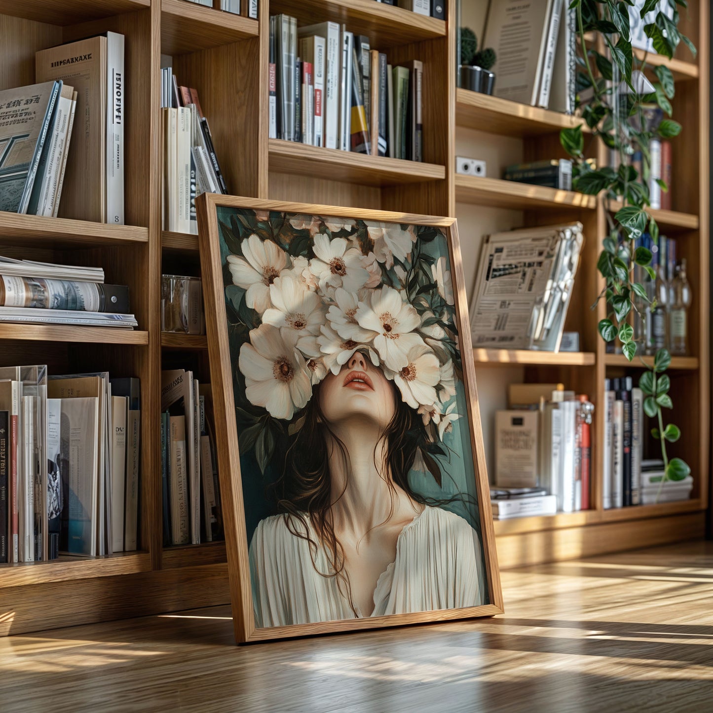 She Blooms in Silence