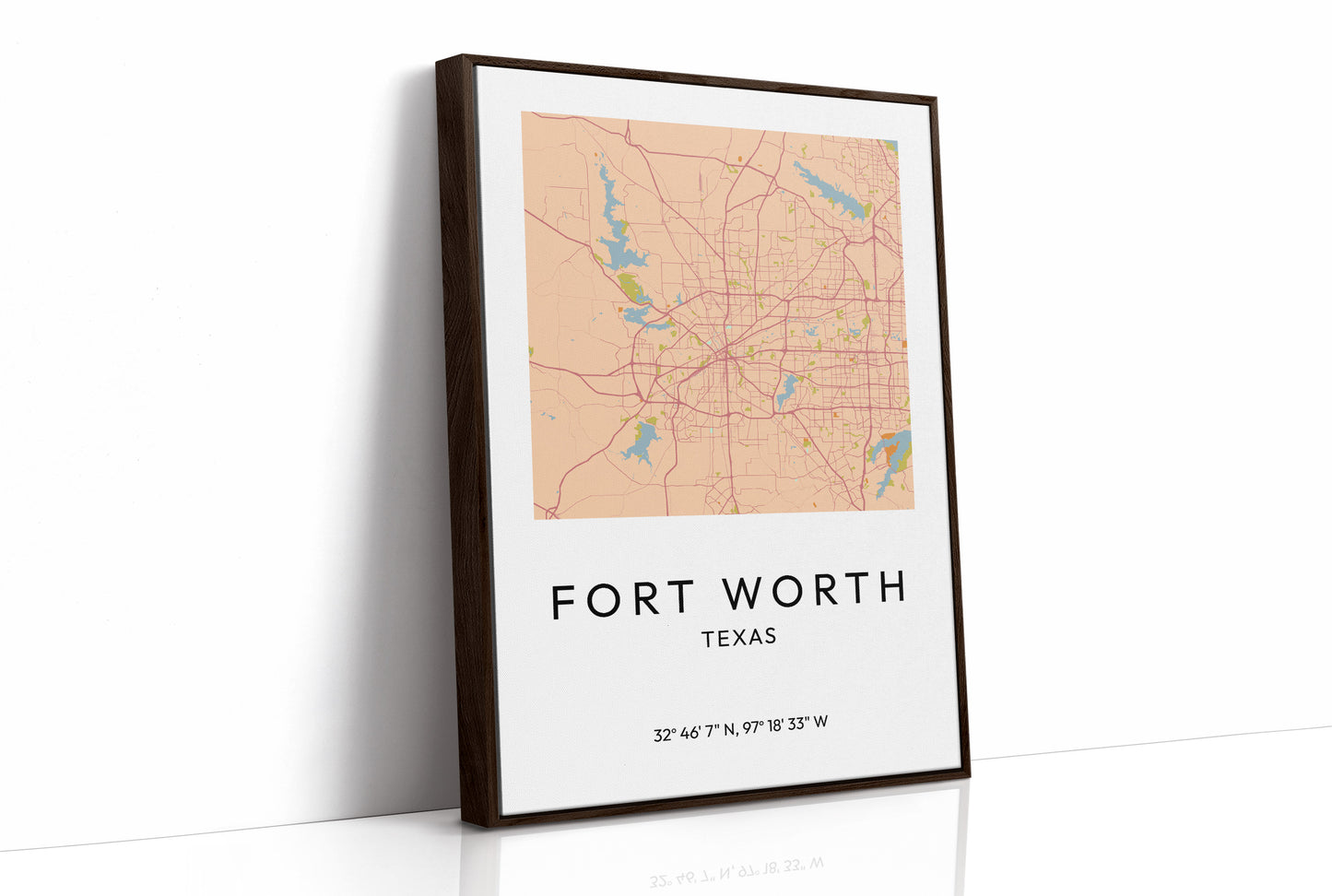 Fort Worth, Mapped in Amber