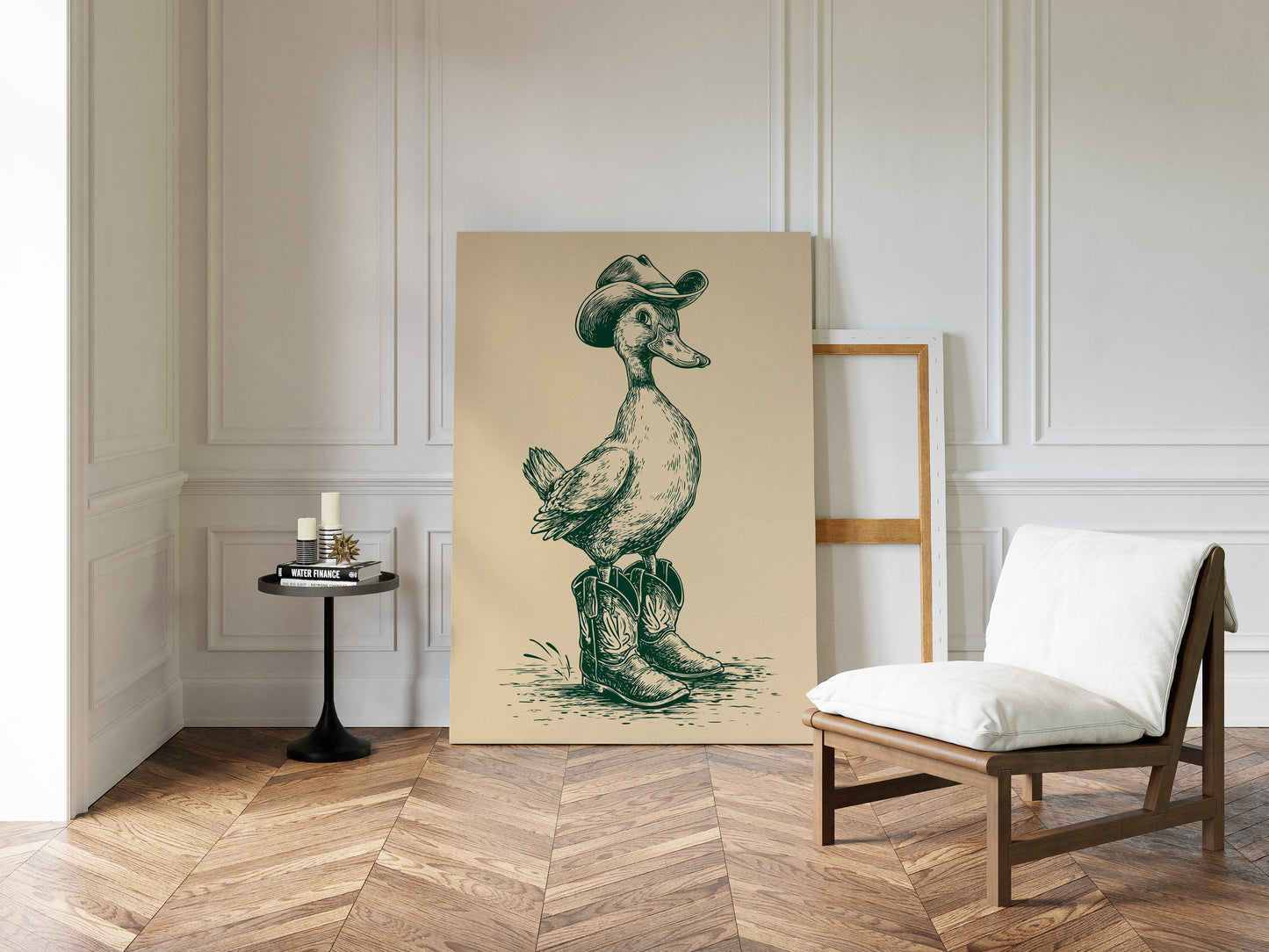 A Duck in Cowboy Boots