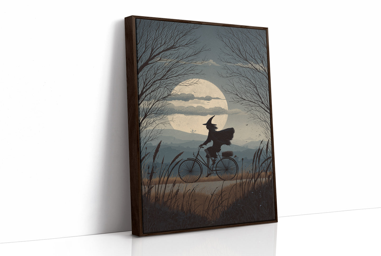 Midnight Cyclist's Mystical Journey