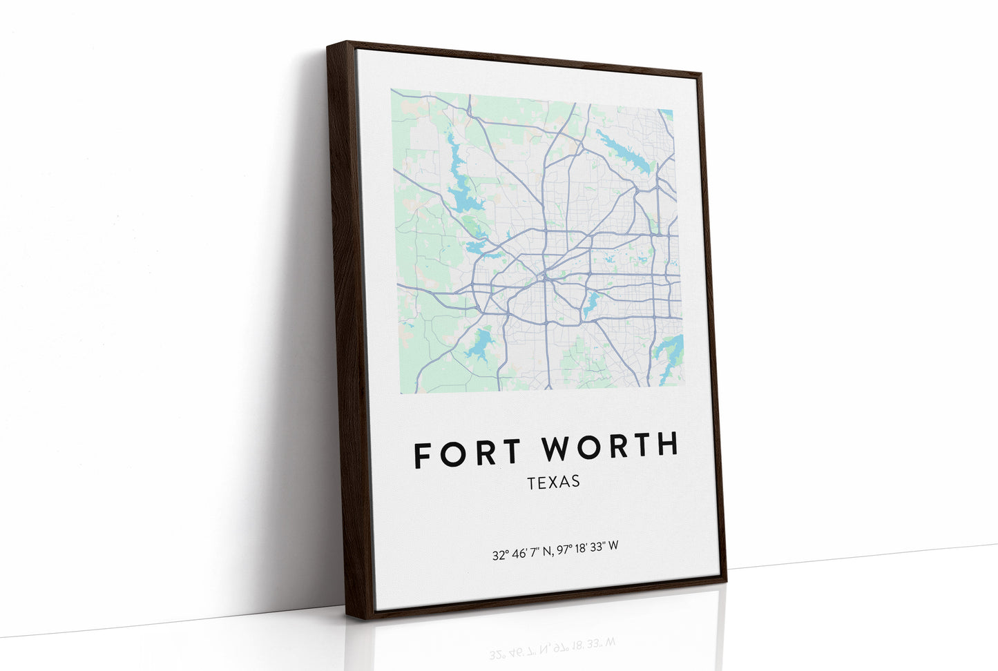 Fort Worth, Mapped in Sky