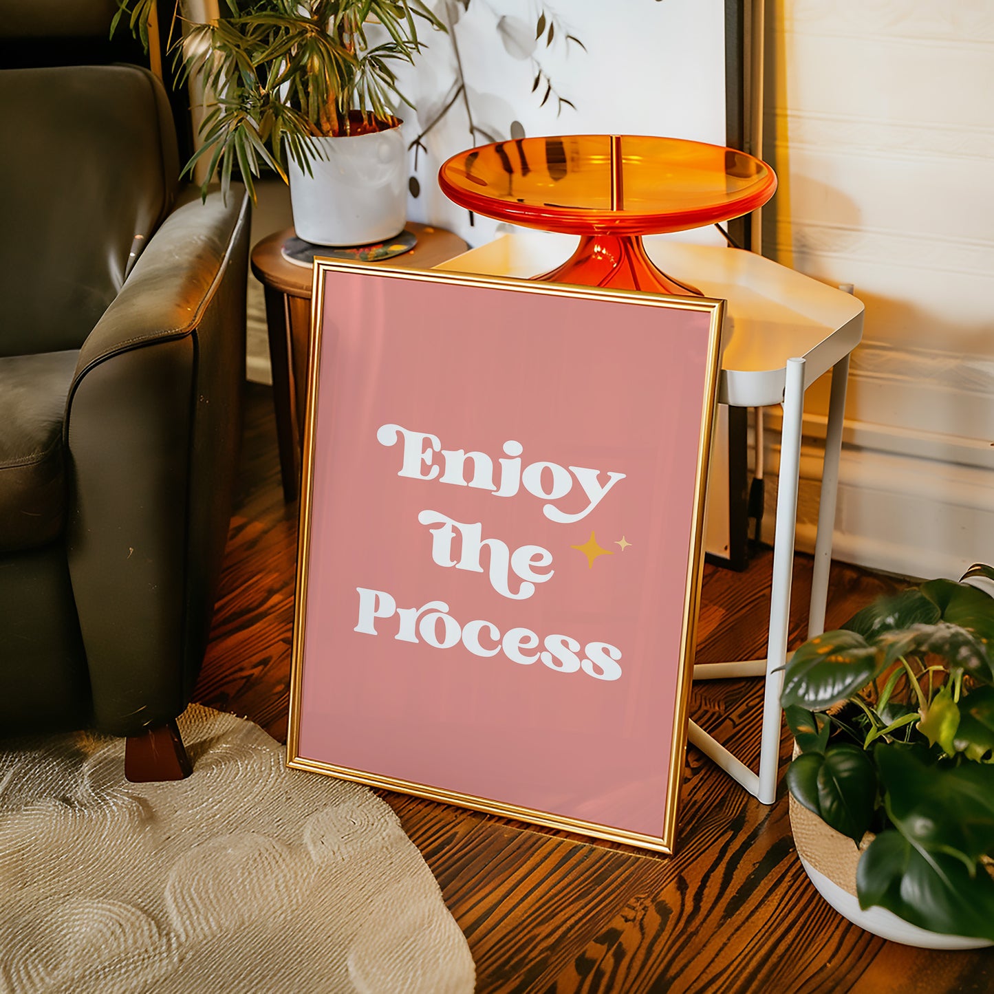 Coral Skies Carry Simple Wisdom