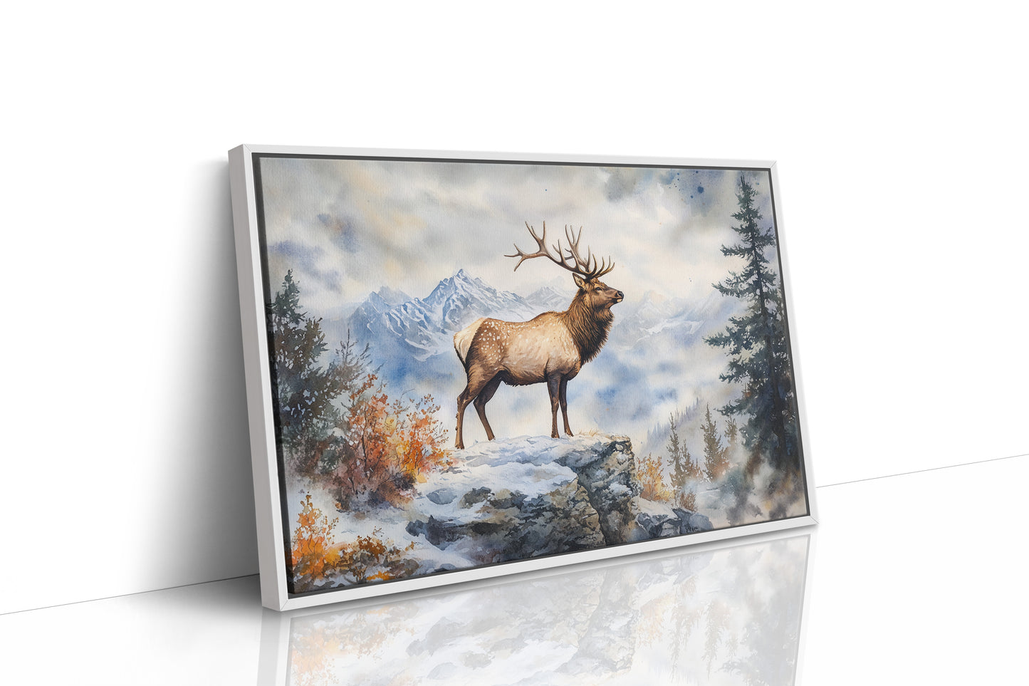 Winter Majesty Claims Mountain Peak