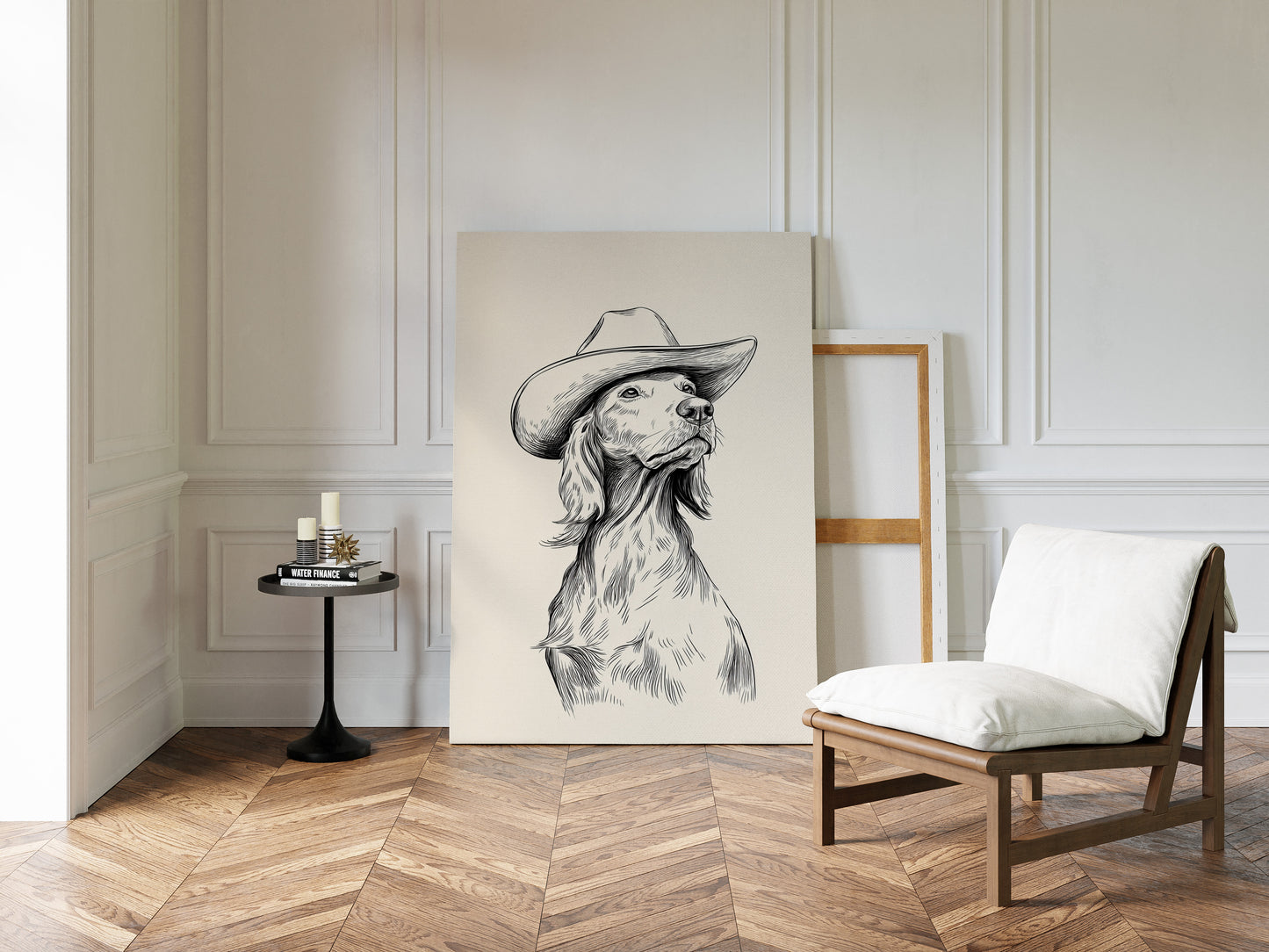 The Canine Cowboy Stands Tall