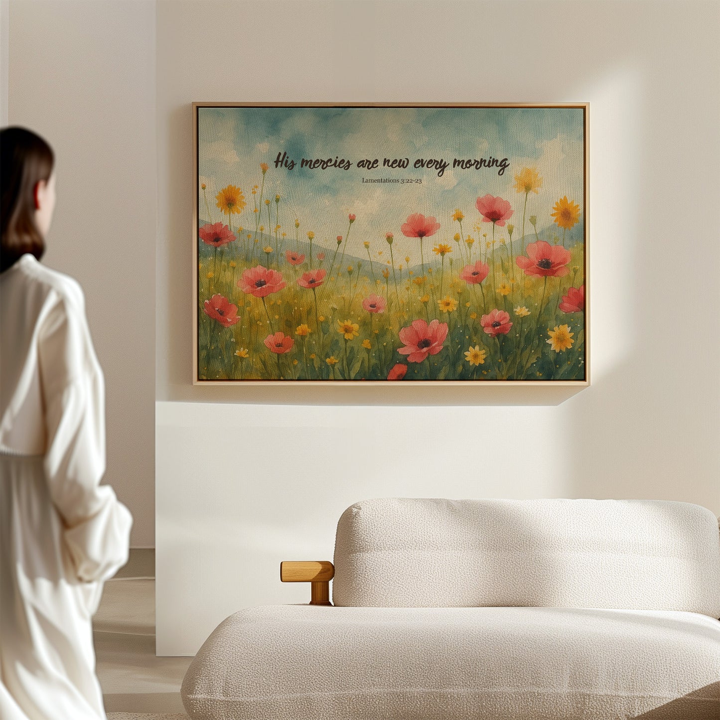 New Every Morning Wildflower Sunrise