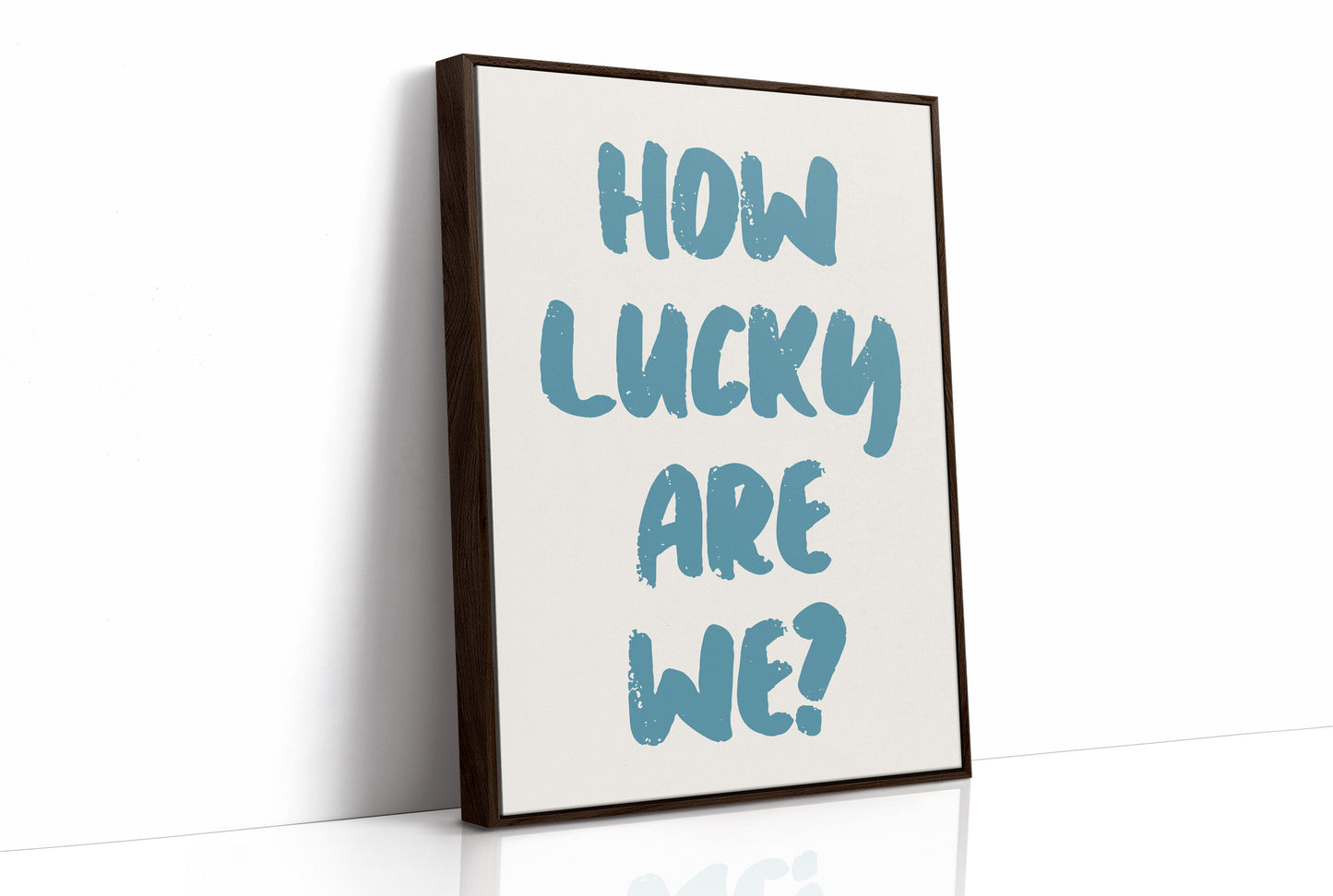 How Lucky Are We