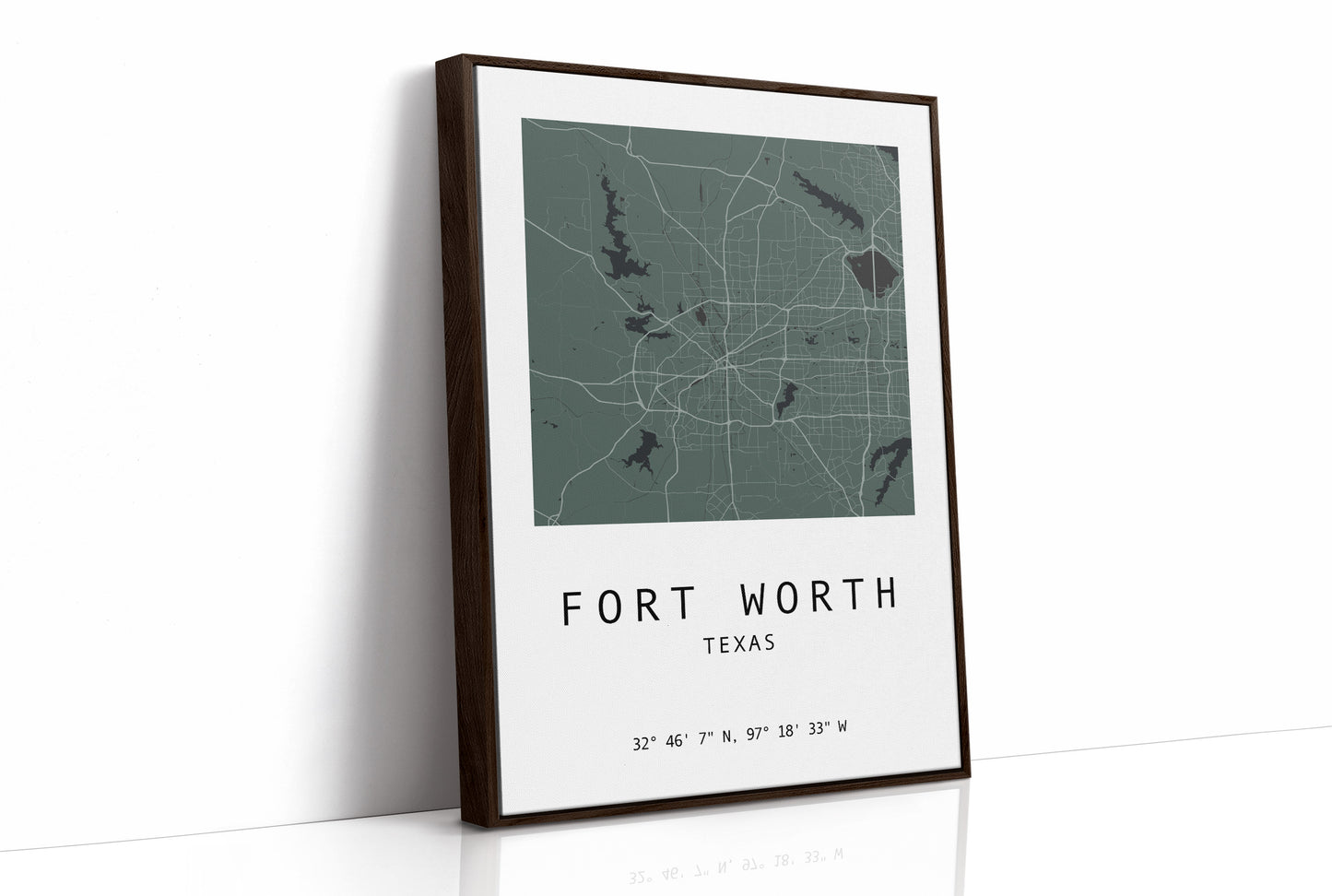 Fort Worth, Mapped in Sage