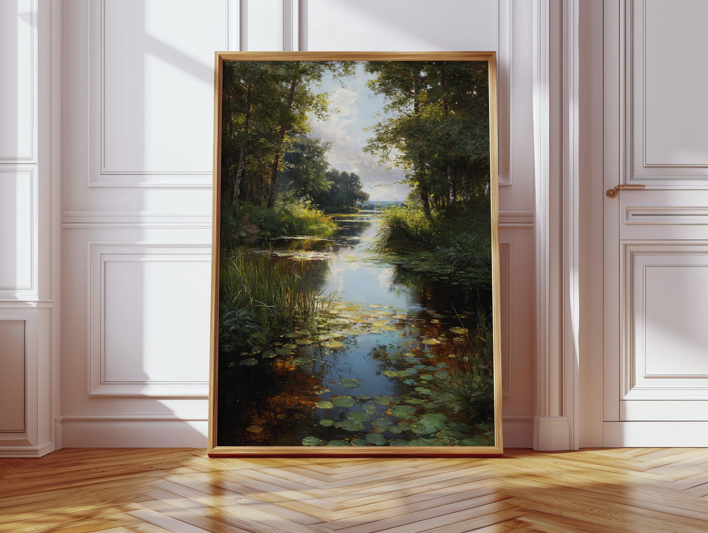 Serenity Along The Water's Edge