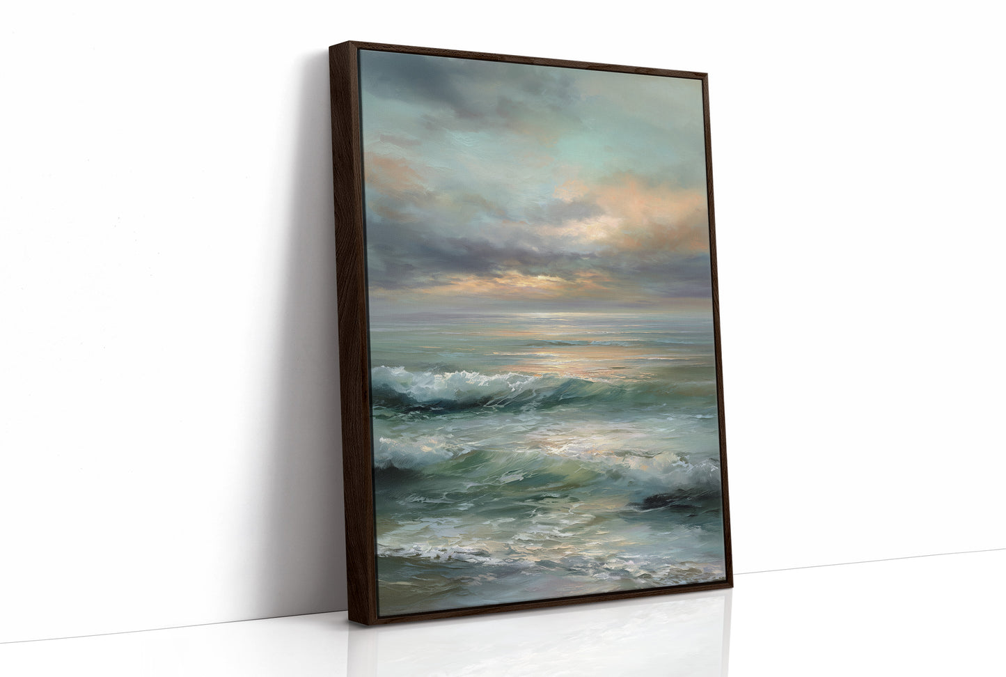 Seafoam Dances With Morning Light