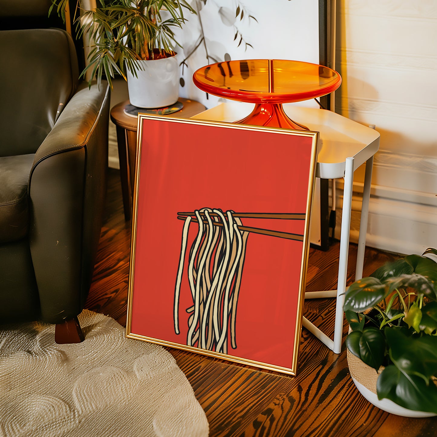 Noodles Dance Their Simple Symphony