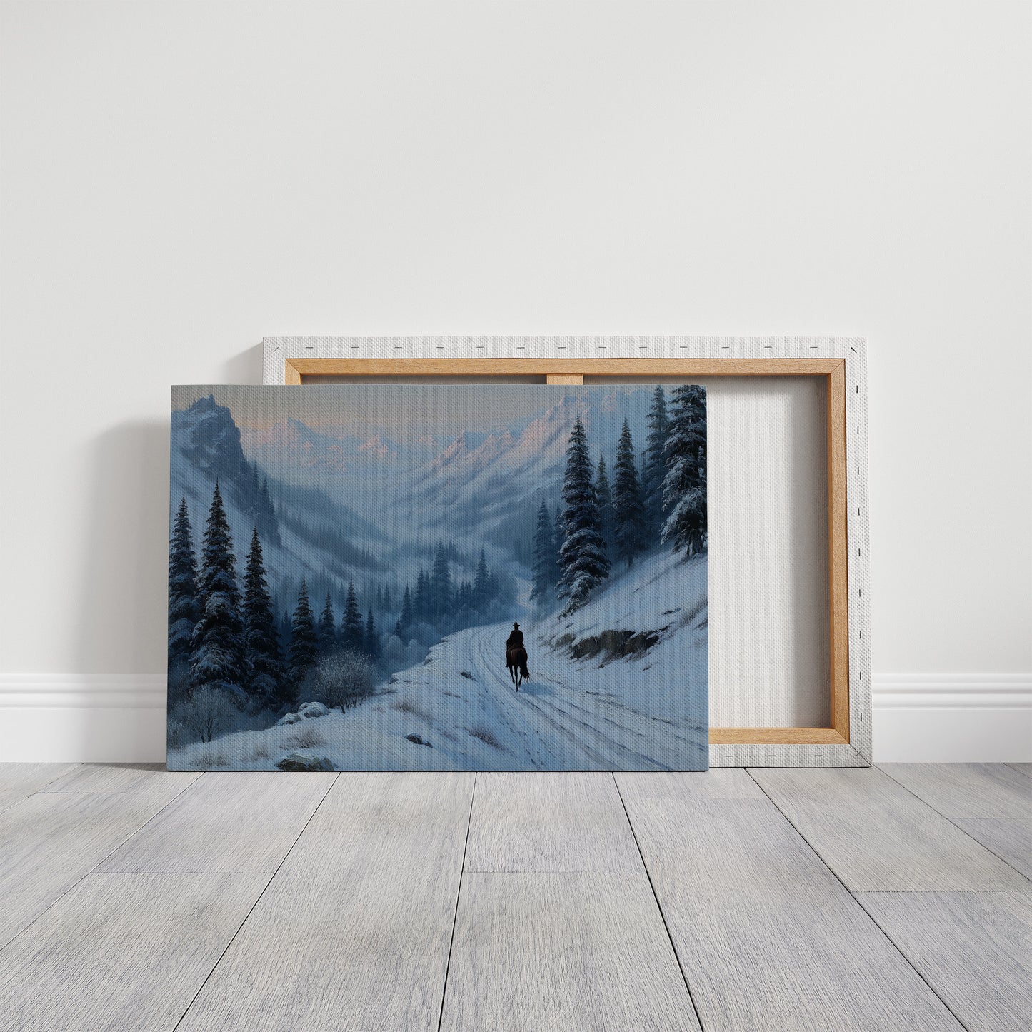 Lone Rider Finds Winter's Secret Path