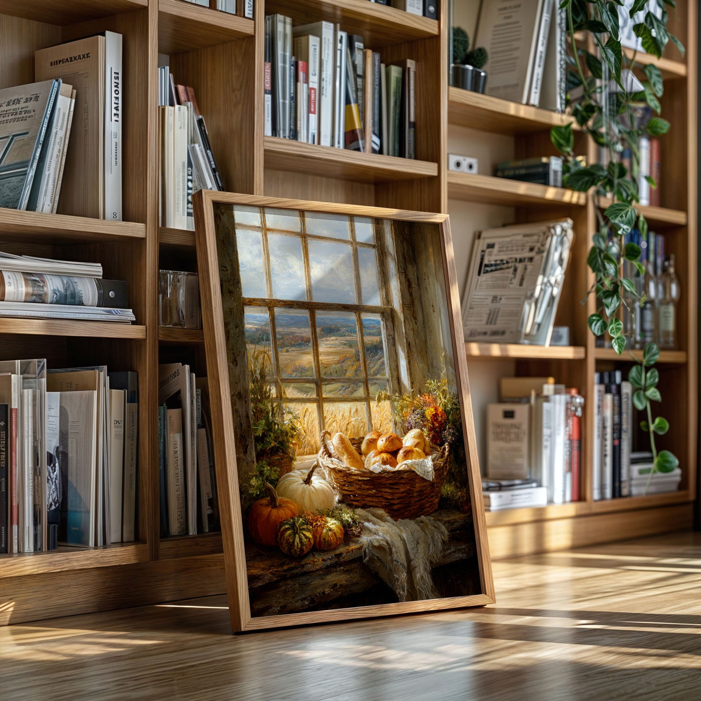 Autumn Bread Graces Valley Window