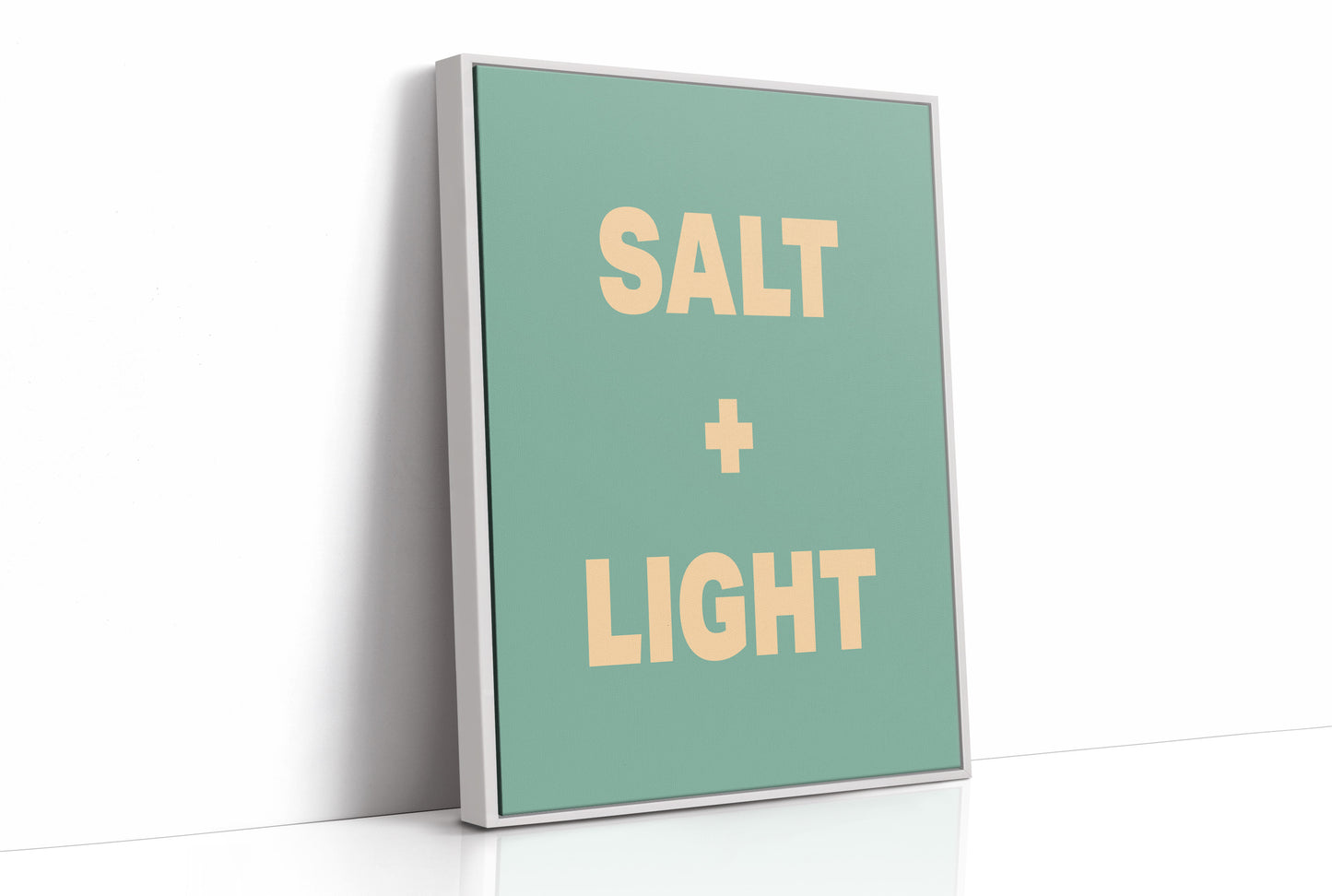 Coastal Words In Sage Simplicity