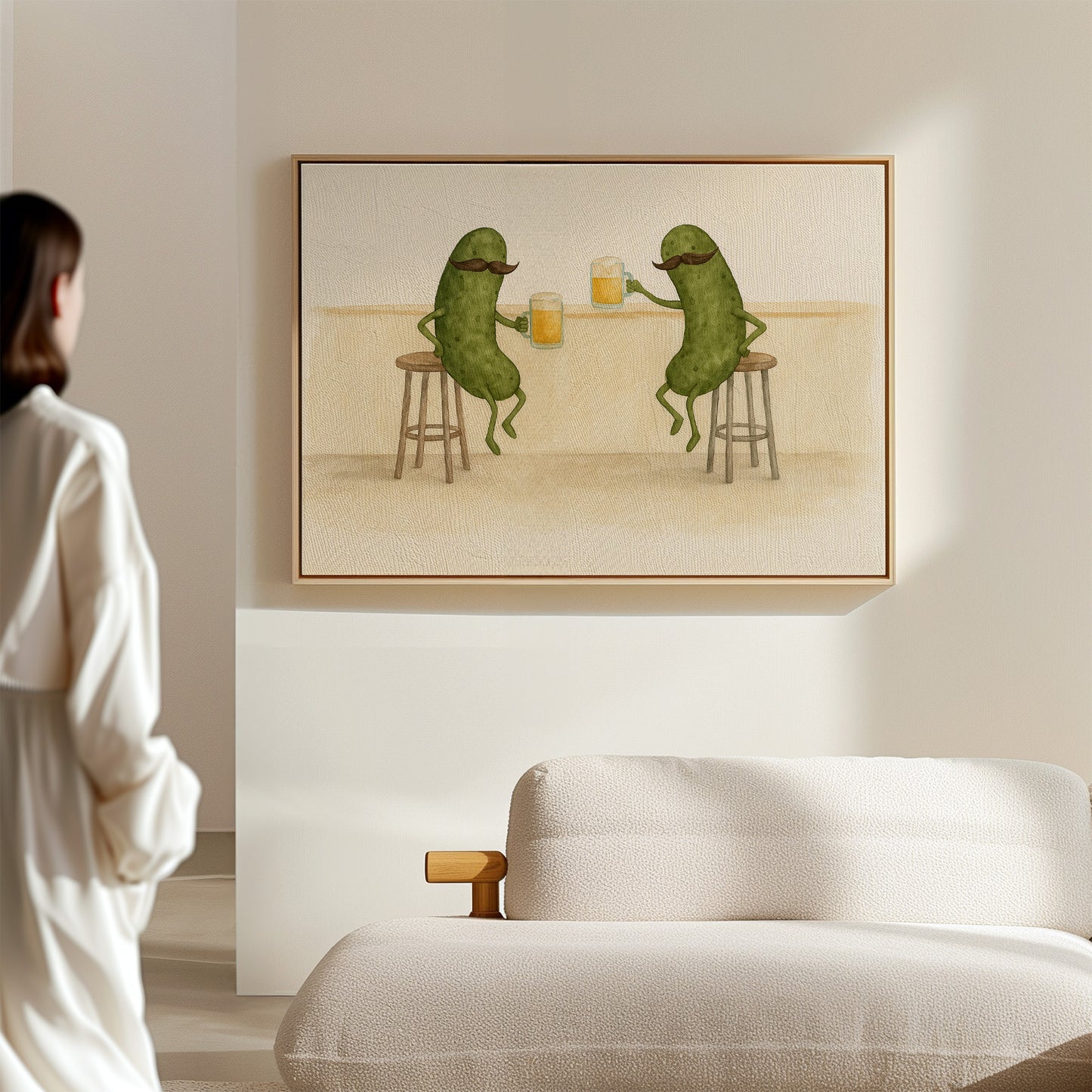 Pickles with Pints and Mustaches