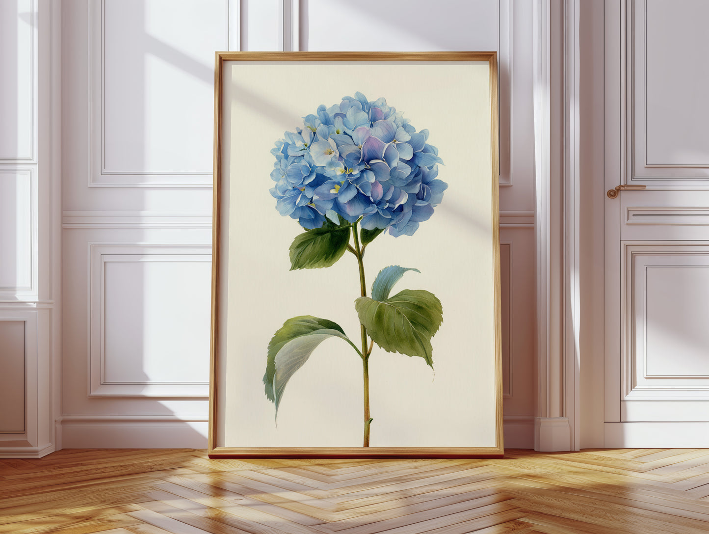 Beneath A Sky of Blue Petals