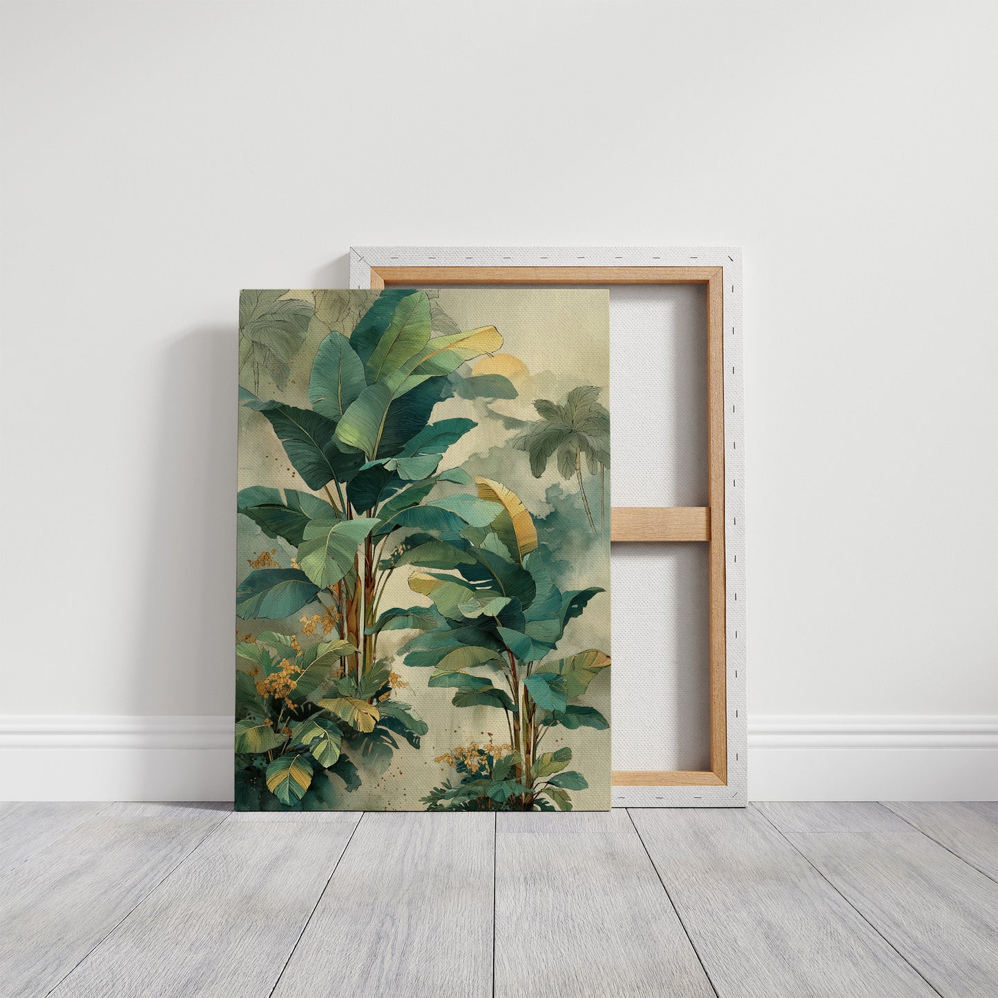 Paradise Palms Dance In Golden Light