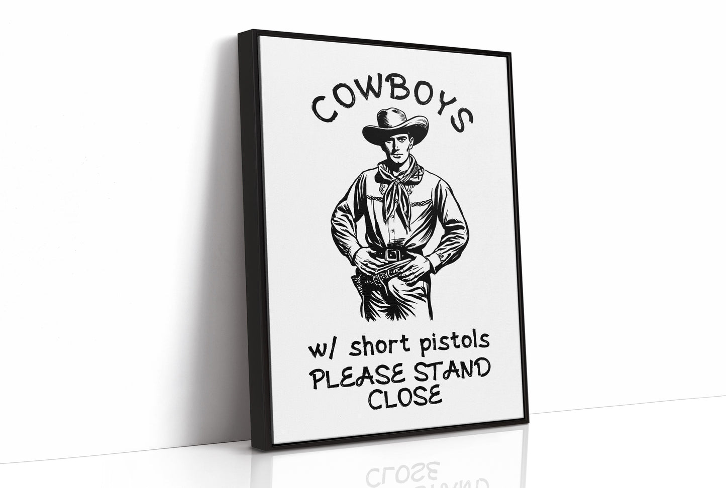 Cowboys With Short Pistols
