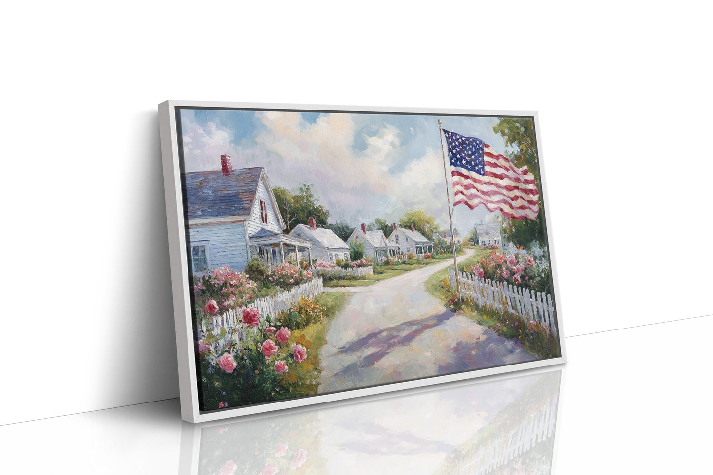 Where Roses Bloom and Flags Wave