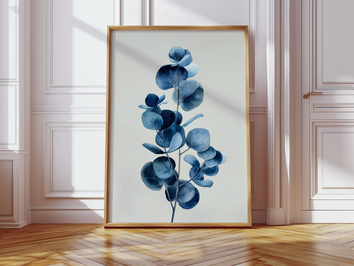 A Dance of Blue Leaves