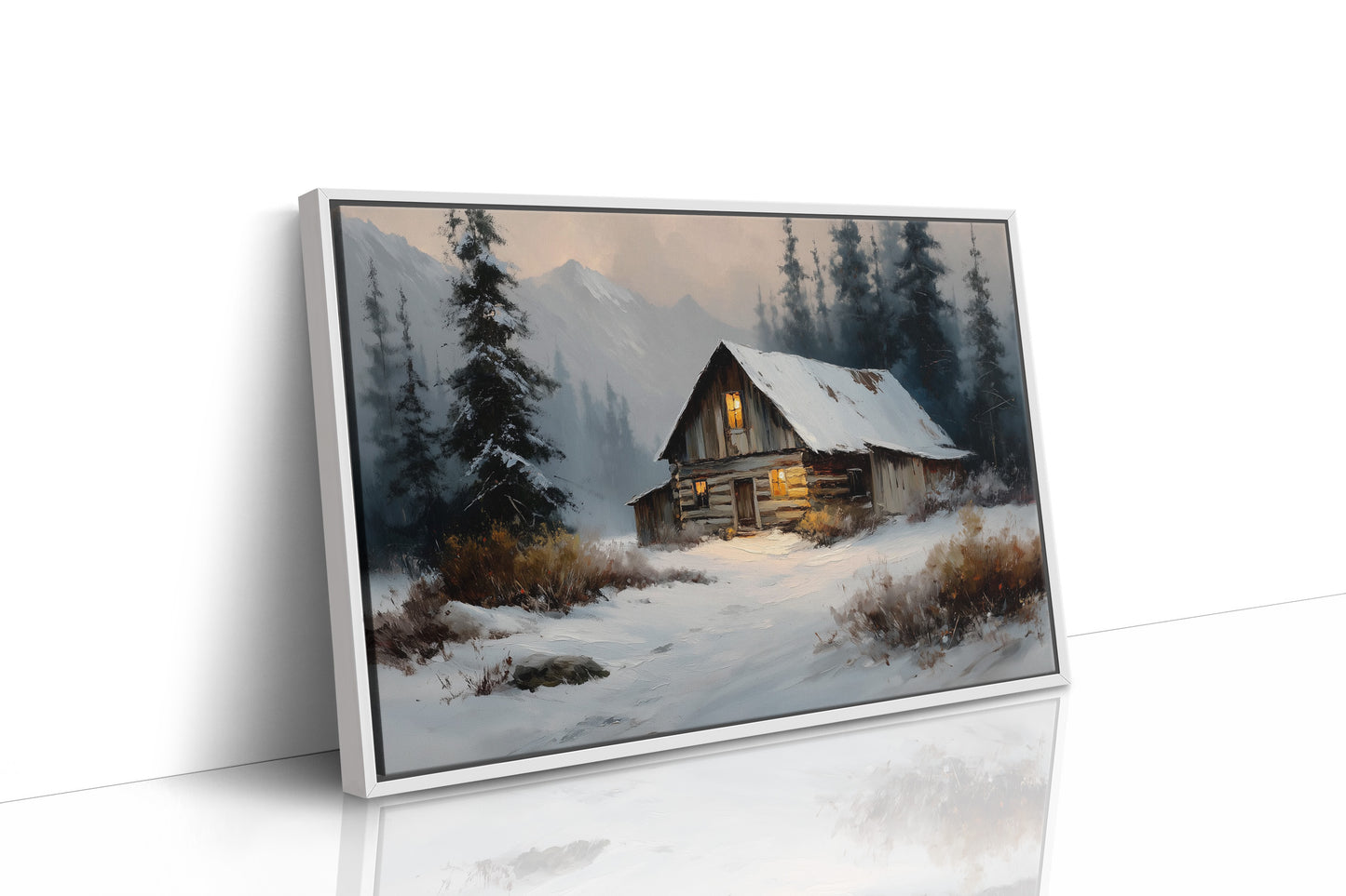 Snow Blankets The Mountain Hideaway