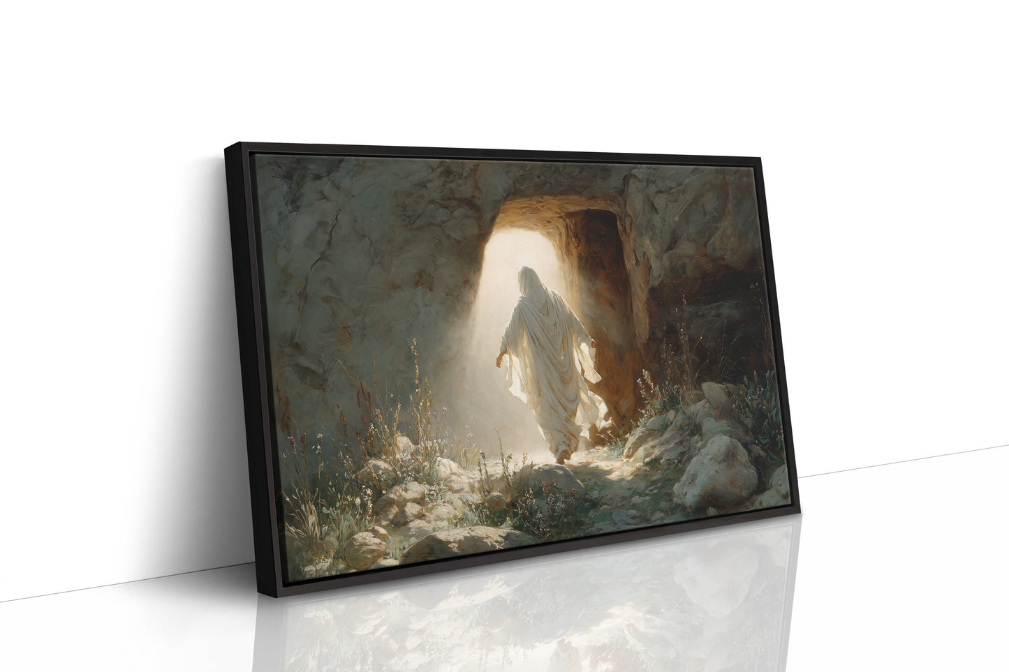 Light Beckons From Stone Passage