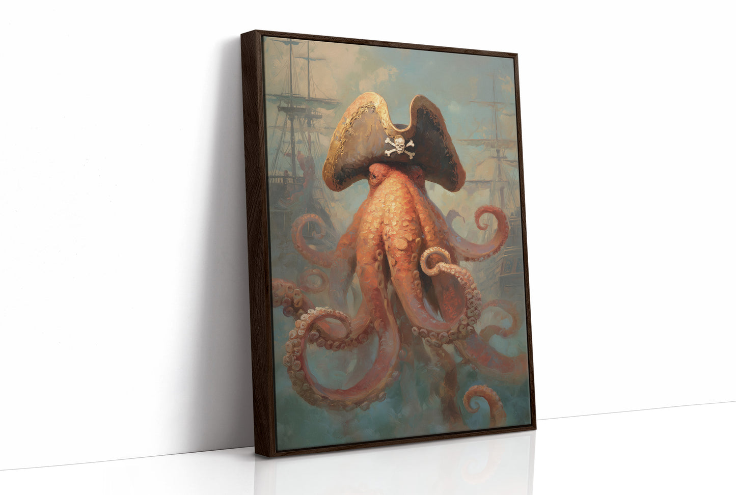 Tentacled Captain of Phantom Seas