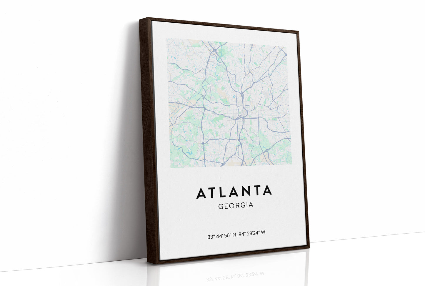 Atlanta, Mapped in Mint