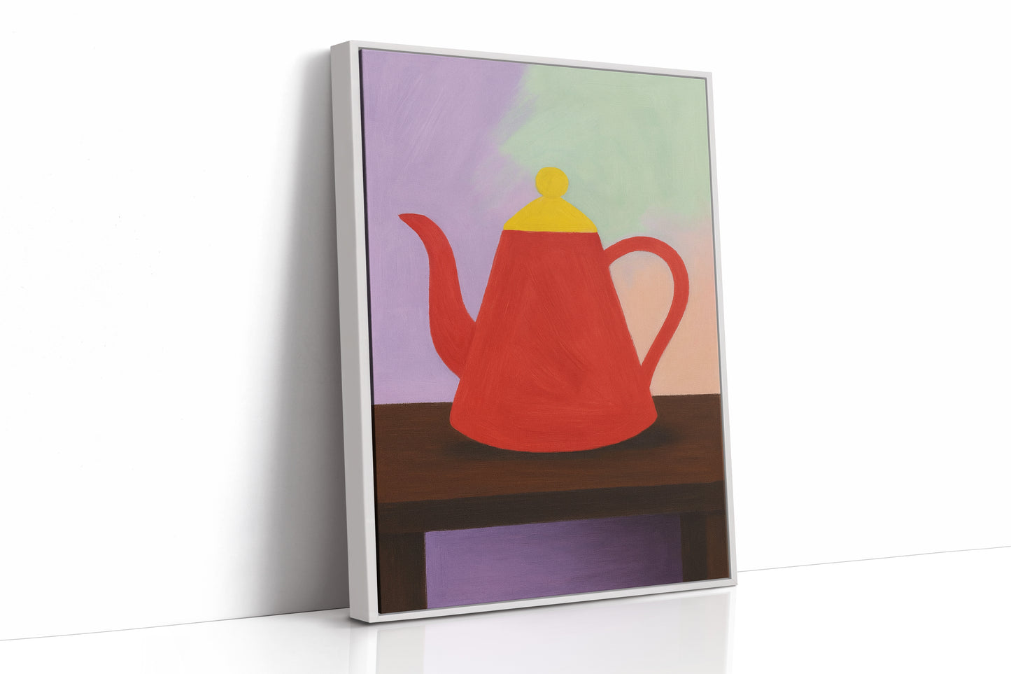 Red Teapot Still Life