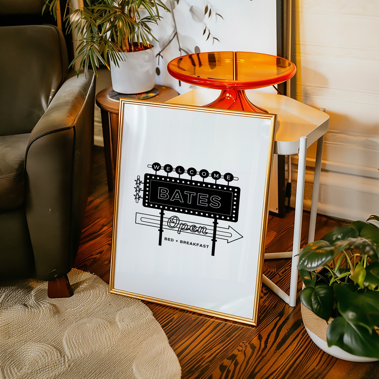 Neon Nights At Small Town Crossroads