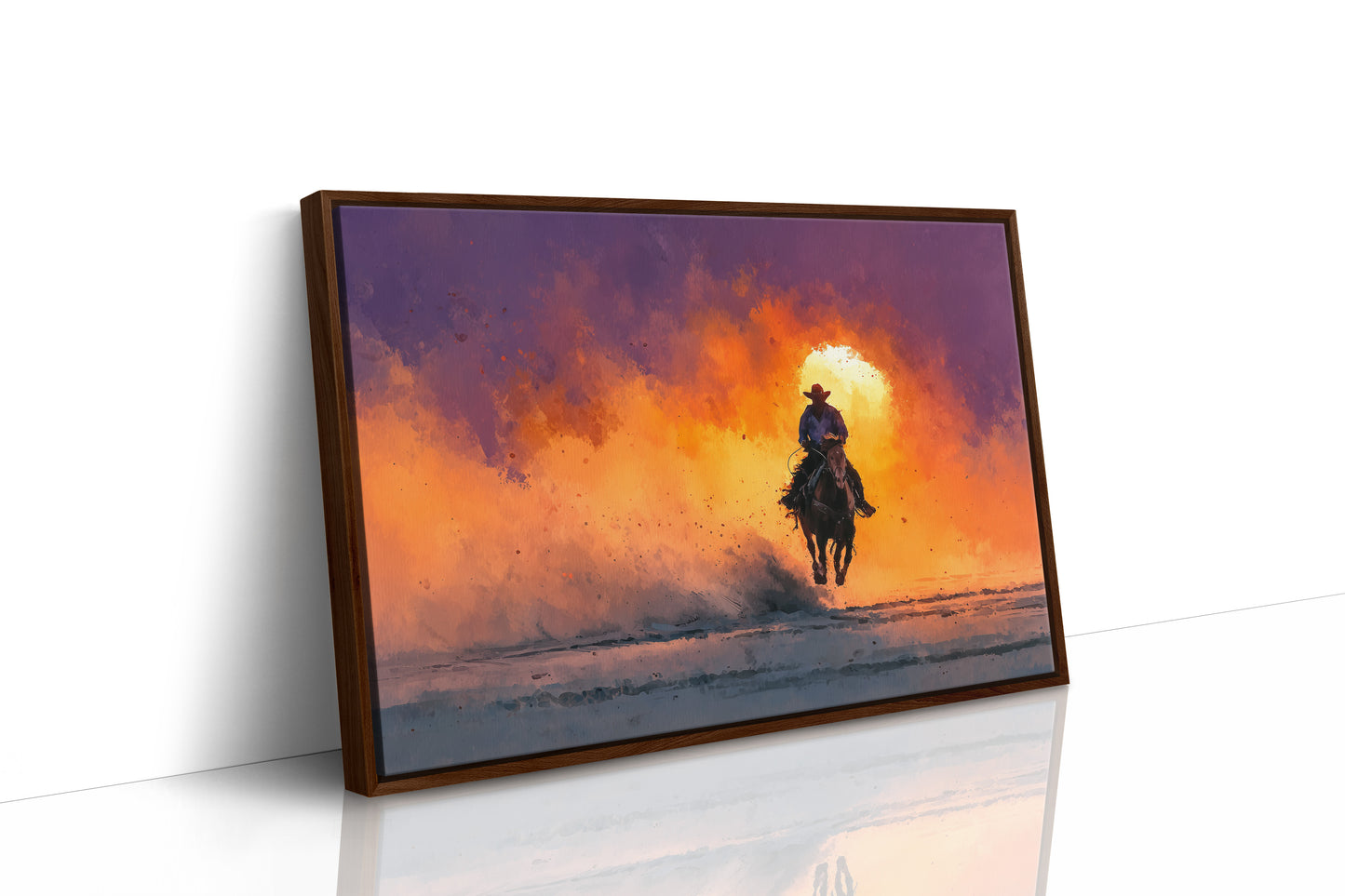 Riding Into the Sun