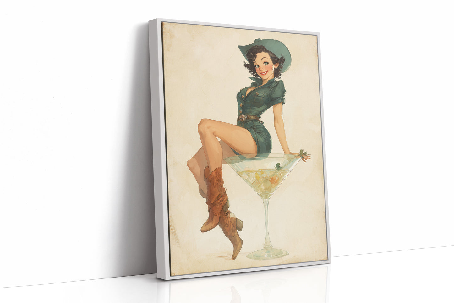 Emerald Cocktail: Western Charm