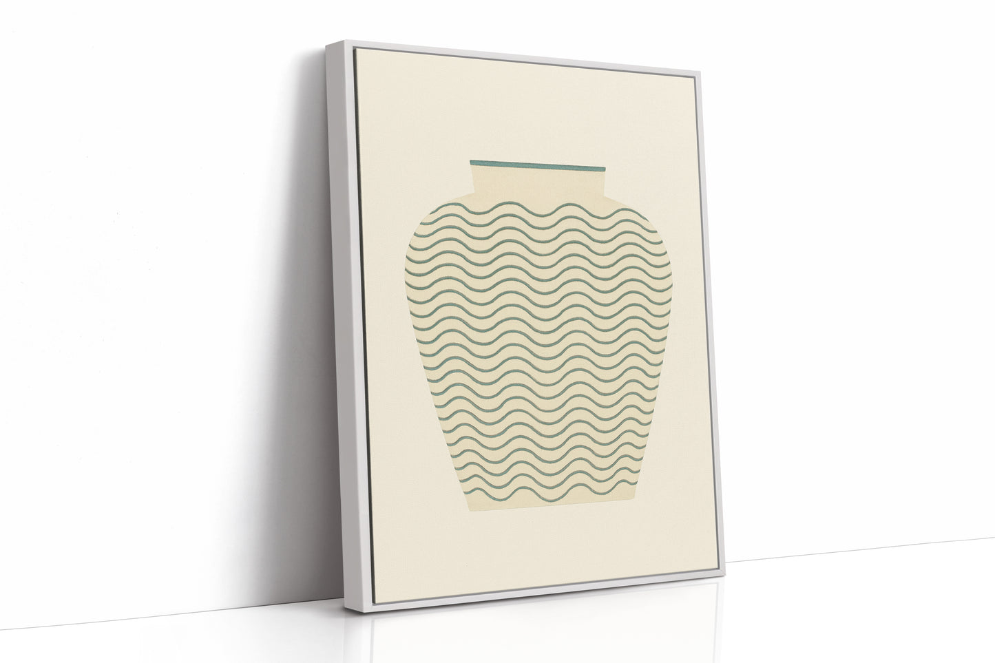 Waves on a Clay Vessel