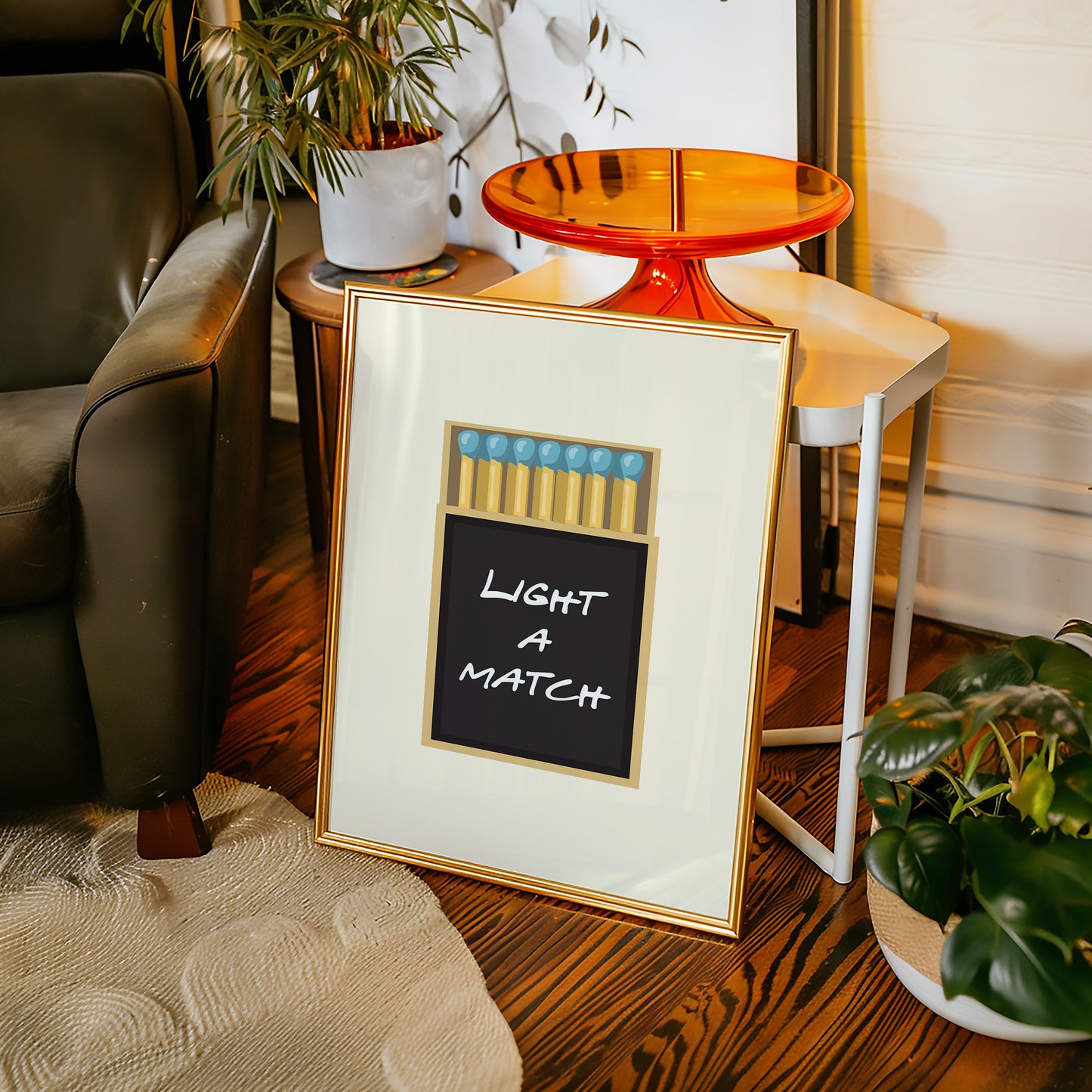 Blue Matches Dance At Midnight