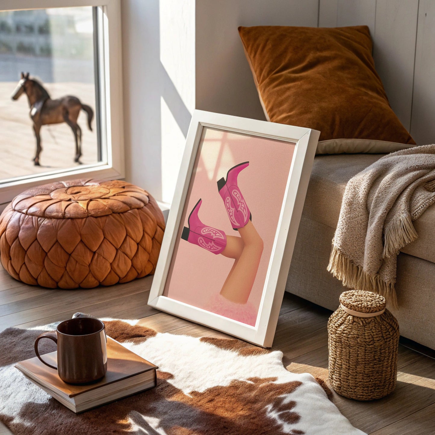 Pink Boots Paint Summer Stories
