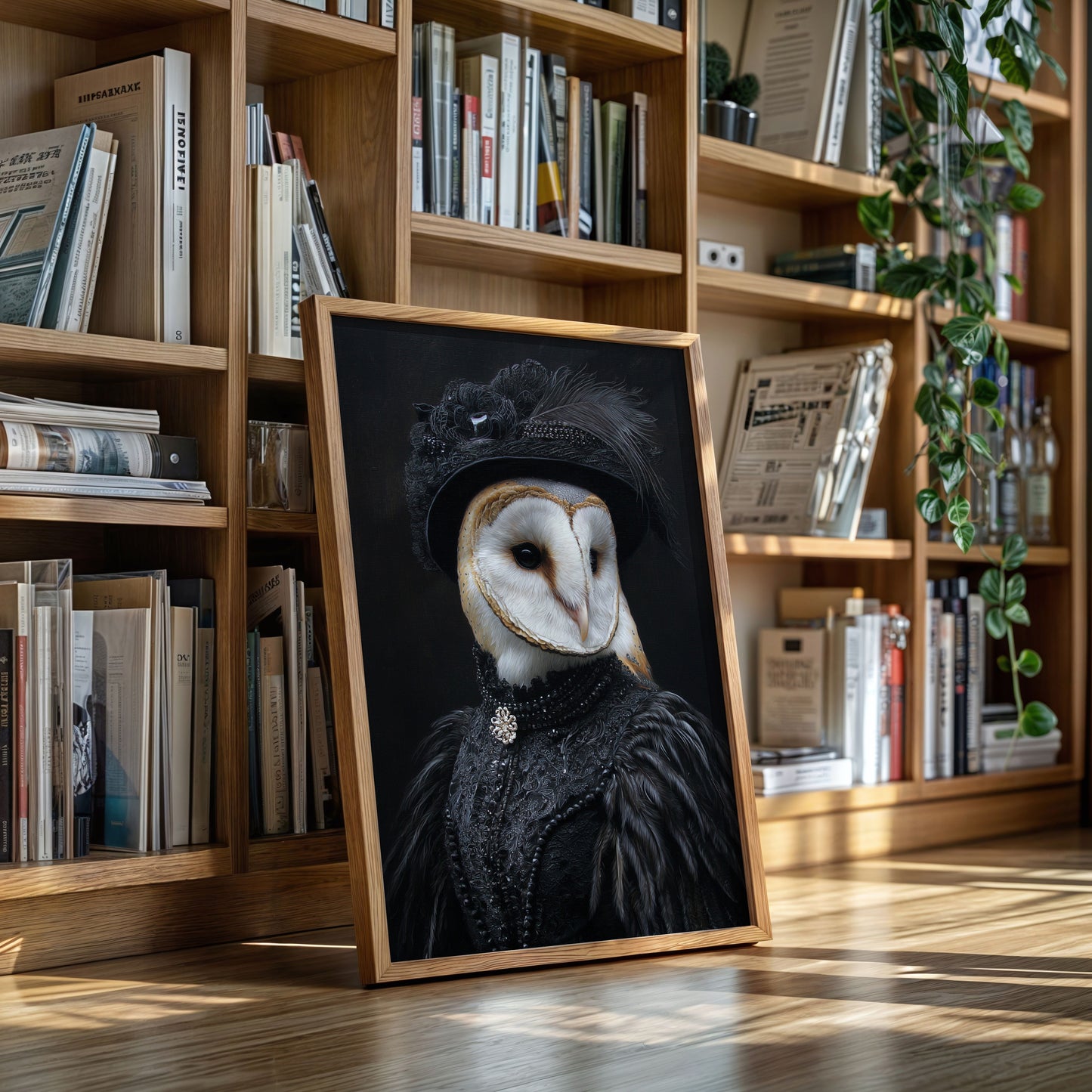 Elegantly Dressed Regal Owl