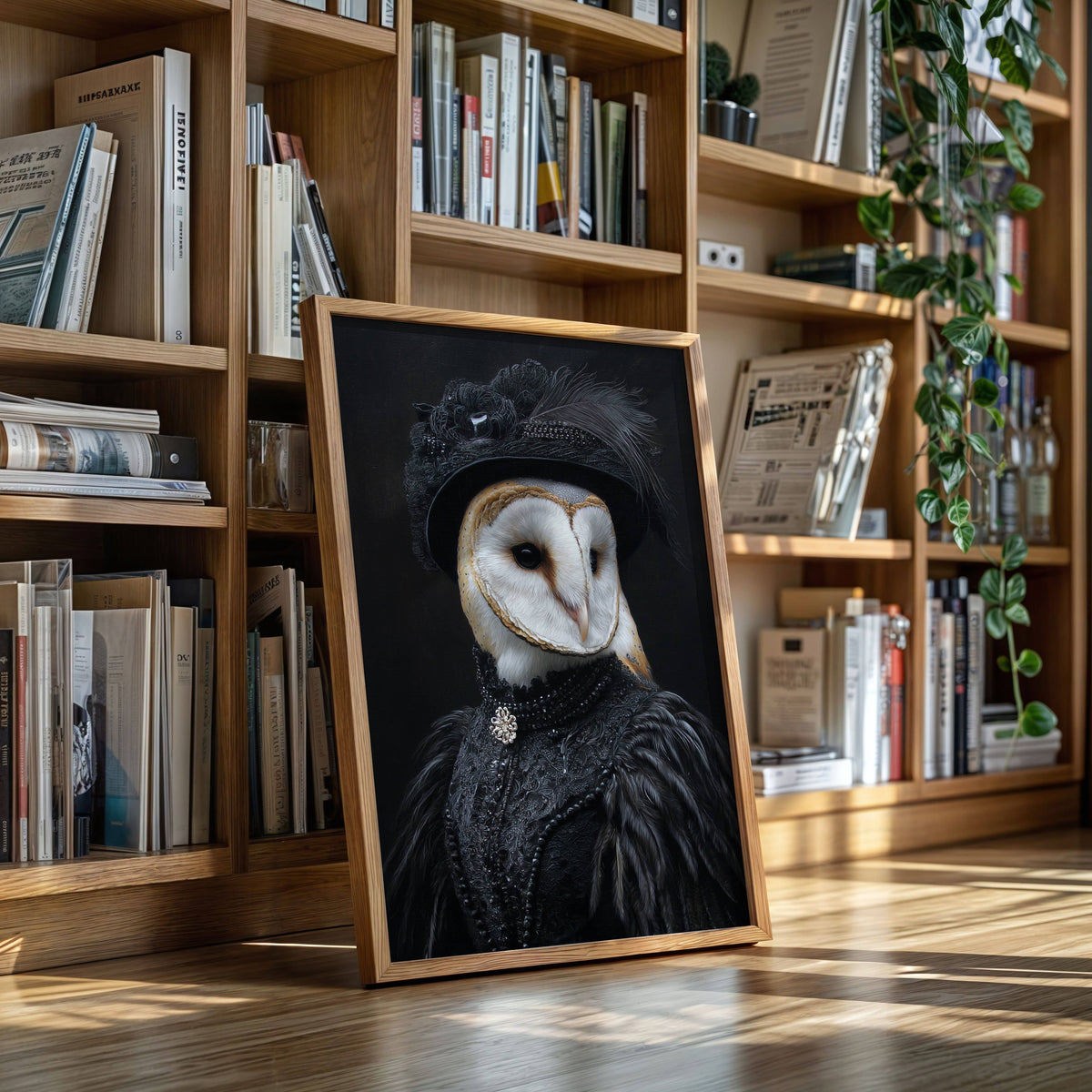Elegantly Dressed Regal Owl
