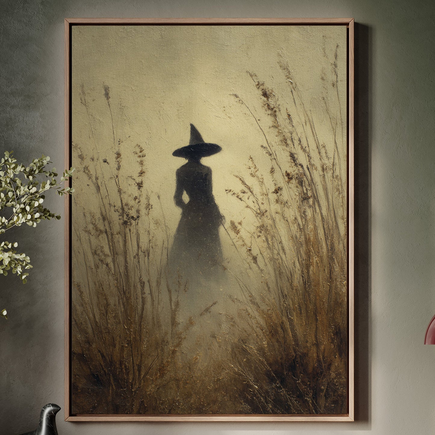 A Figure Beneath the Mist