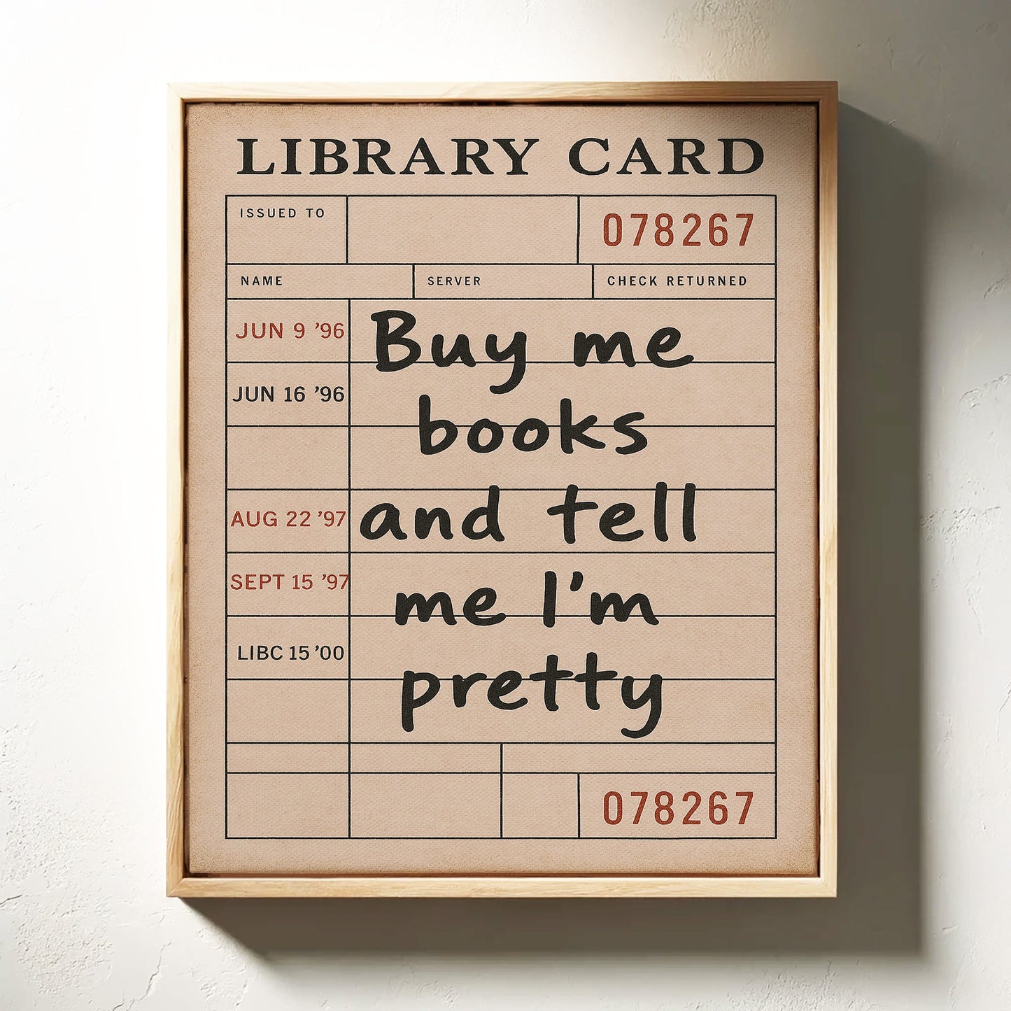 Books & Compliments, Please