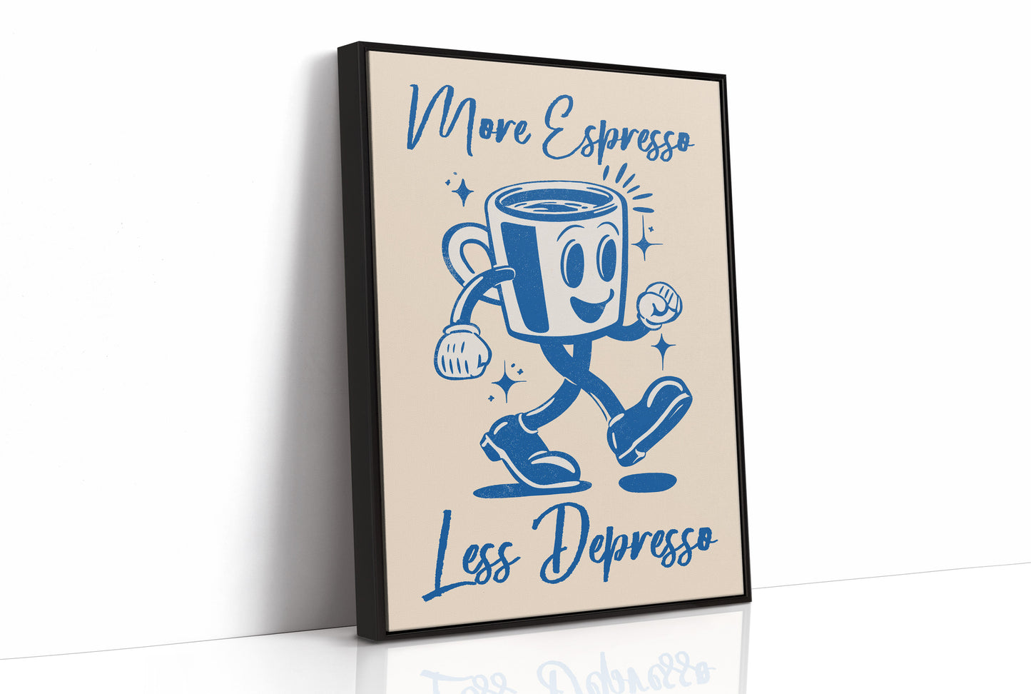 More Espresso Less Depresso Coffee Humor