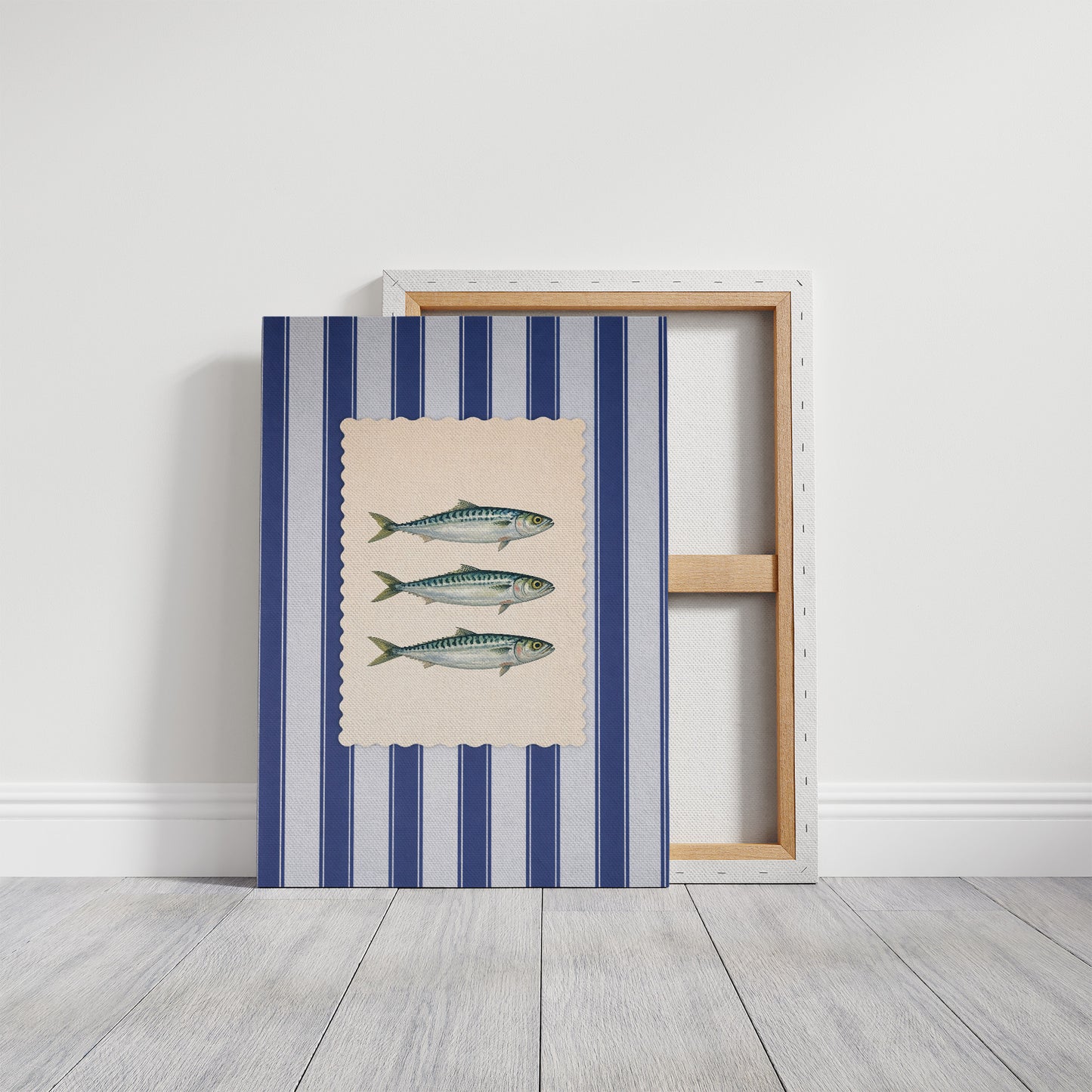 Nautical Trio: Mackerel on Cream