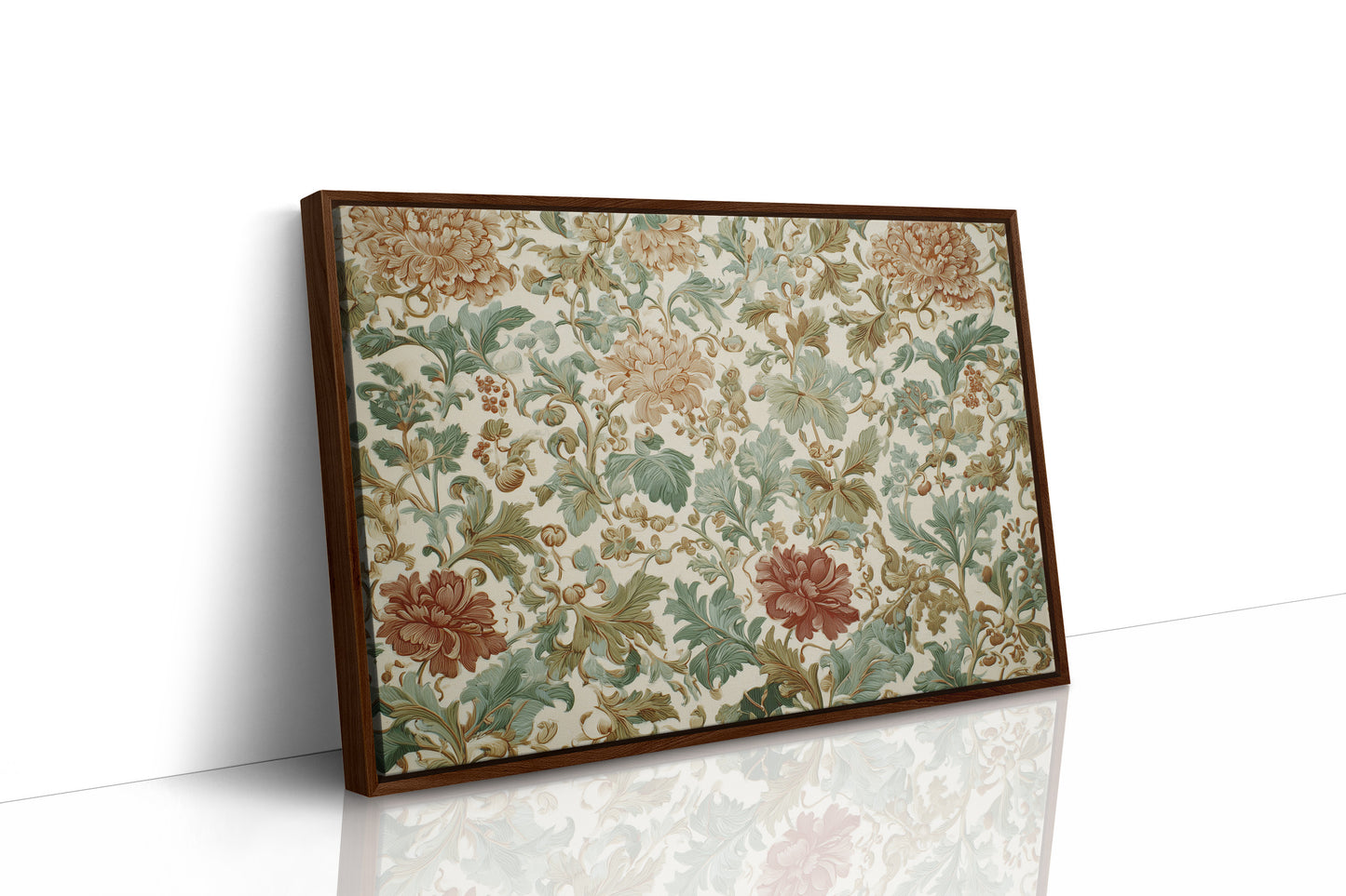 Vintage Blooms Meet Holiday Light