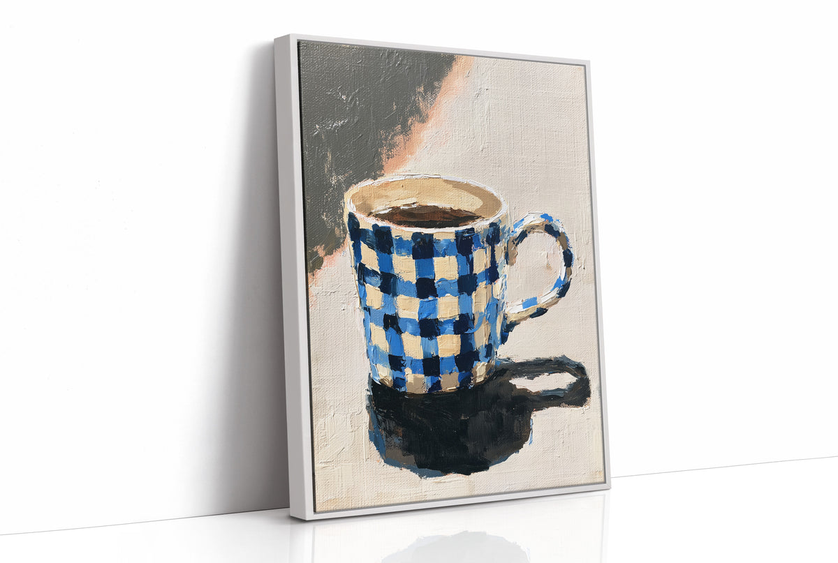 Gingham Mug, Morning Light