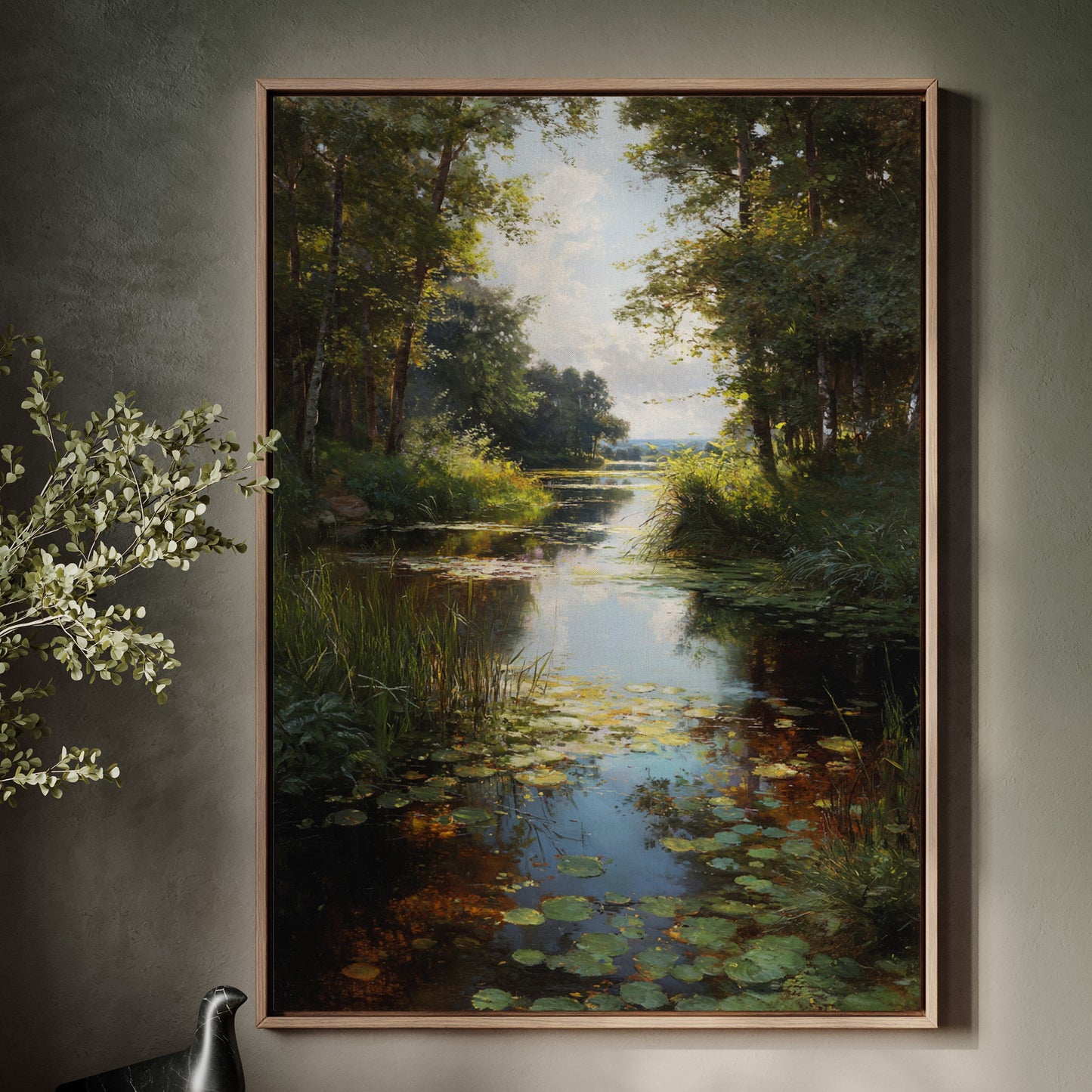 Serenity Along The Water's Edge