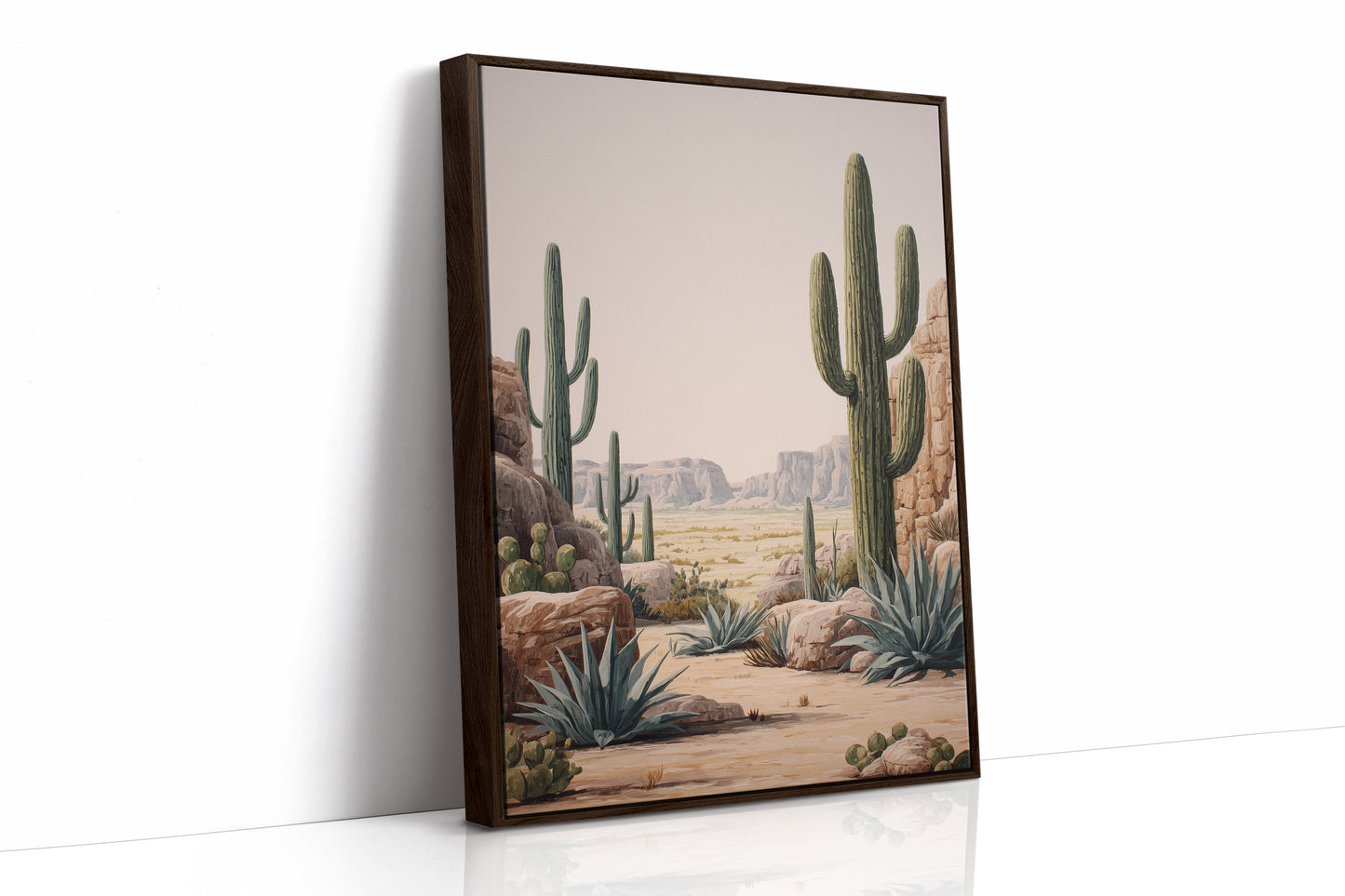 Desert Sentinels Guard Ancient Valley